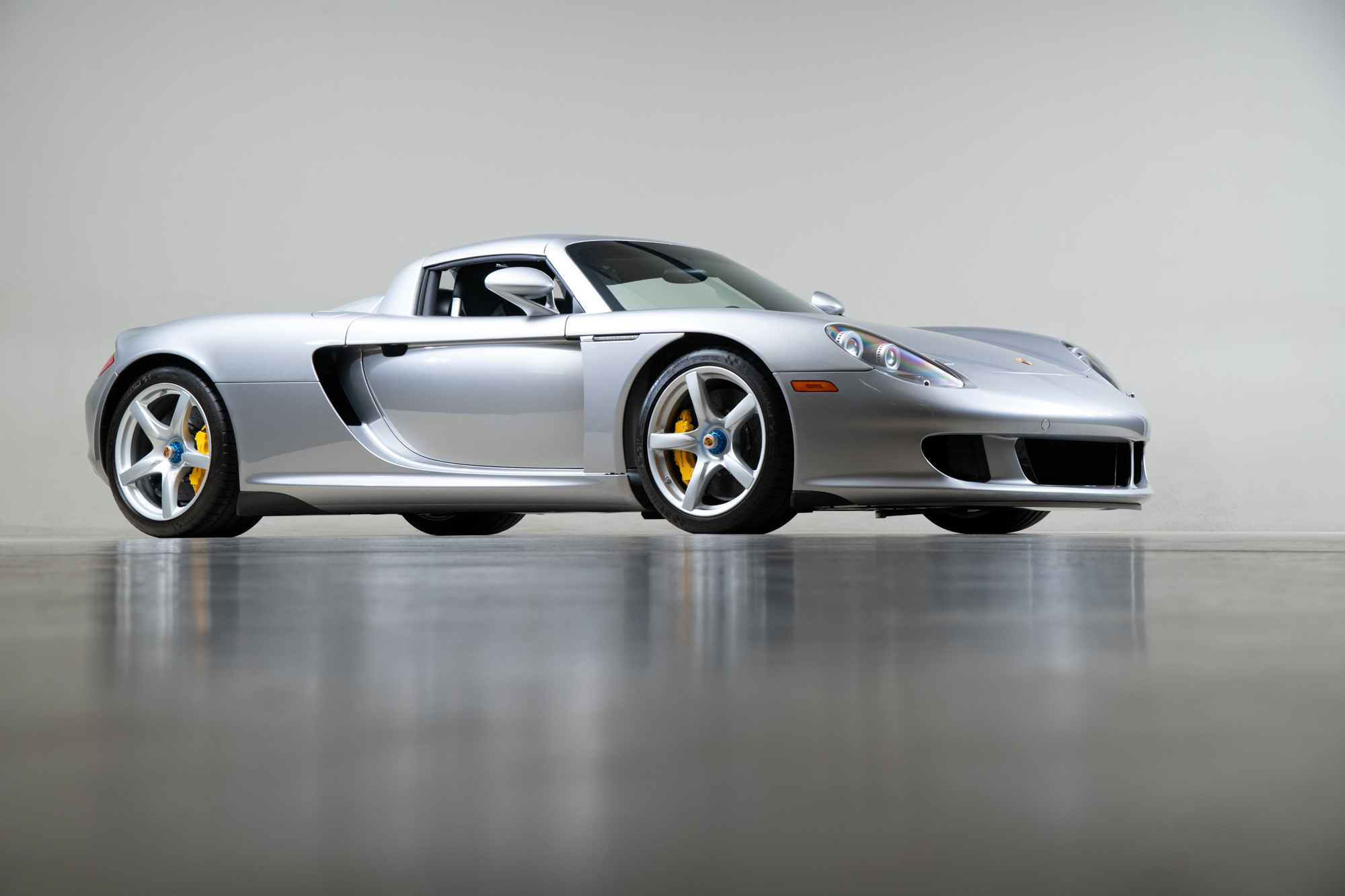 2004 Porsche Carrera GT , SILVER, VIN WP0CA29864L001172, MILEAGE 1992