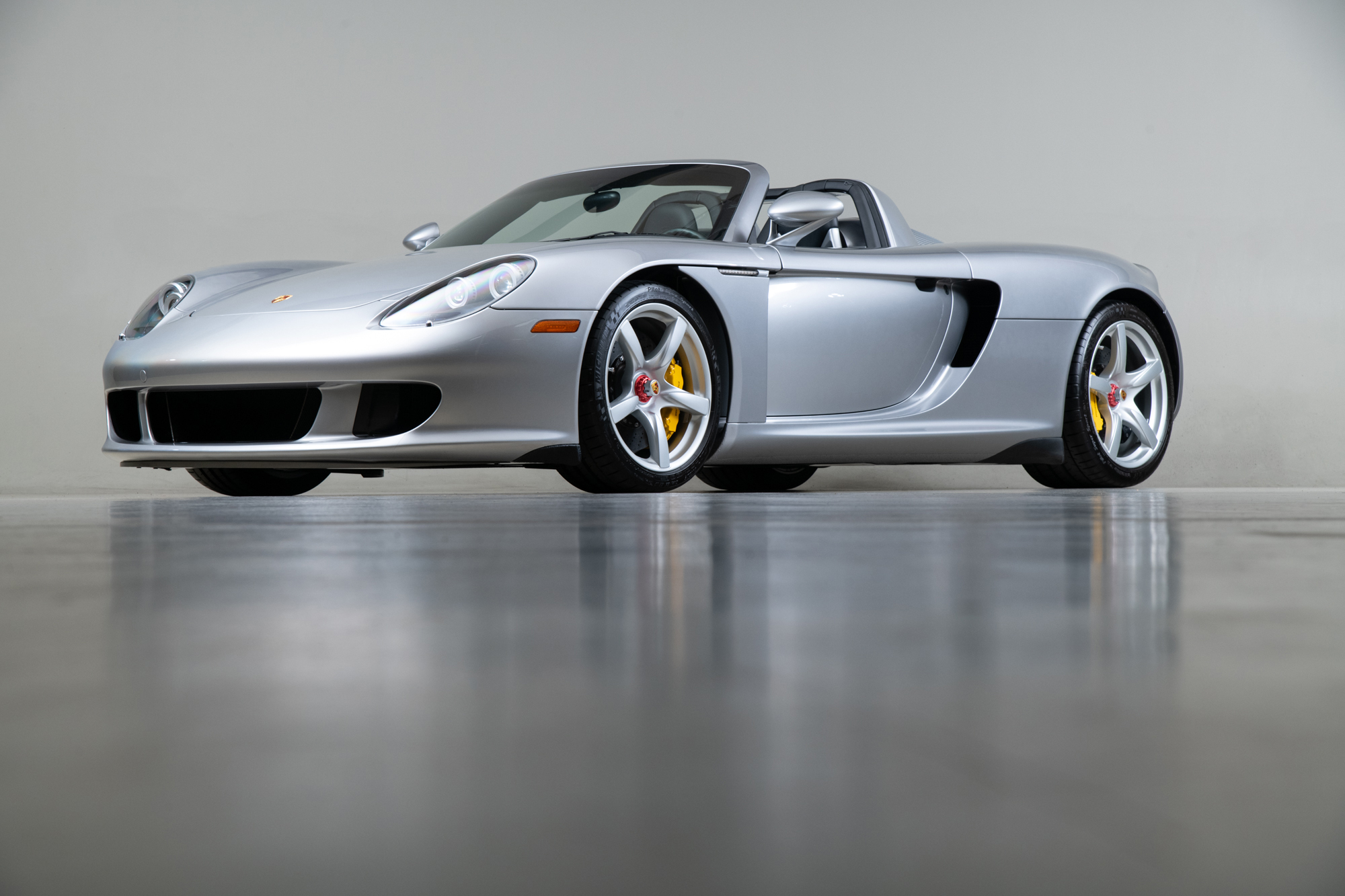 2004 Porsche Carrera GT , SILVER, VIN WP0CA29864L001172, MILEAGE 1992