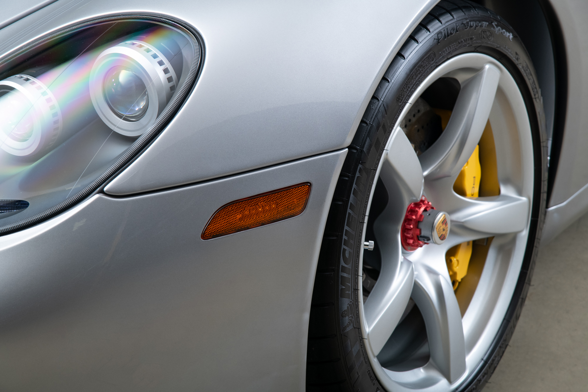2004 Porsche Carrera GT , SILVER, VIN WP0CA29864L001172, MILEAGE 1992