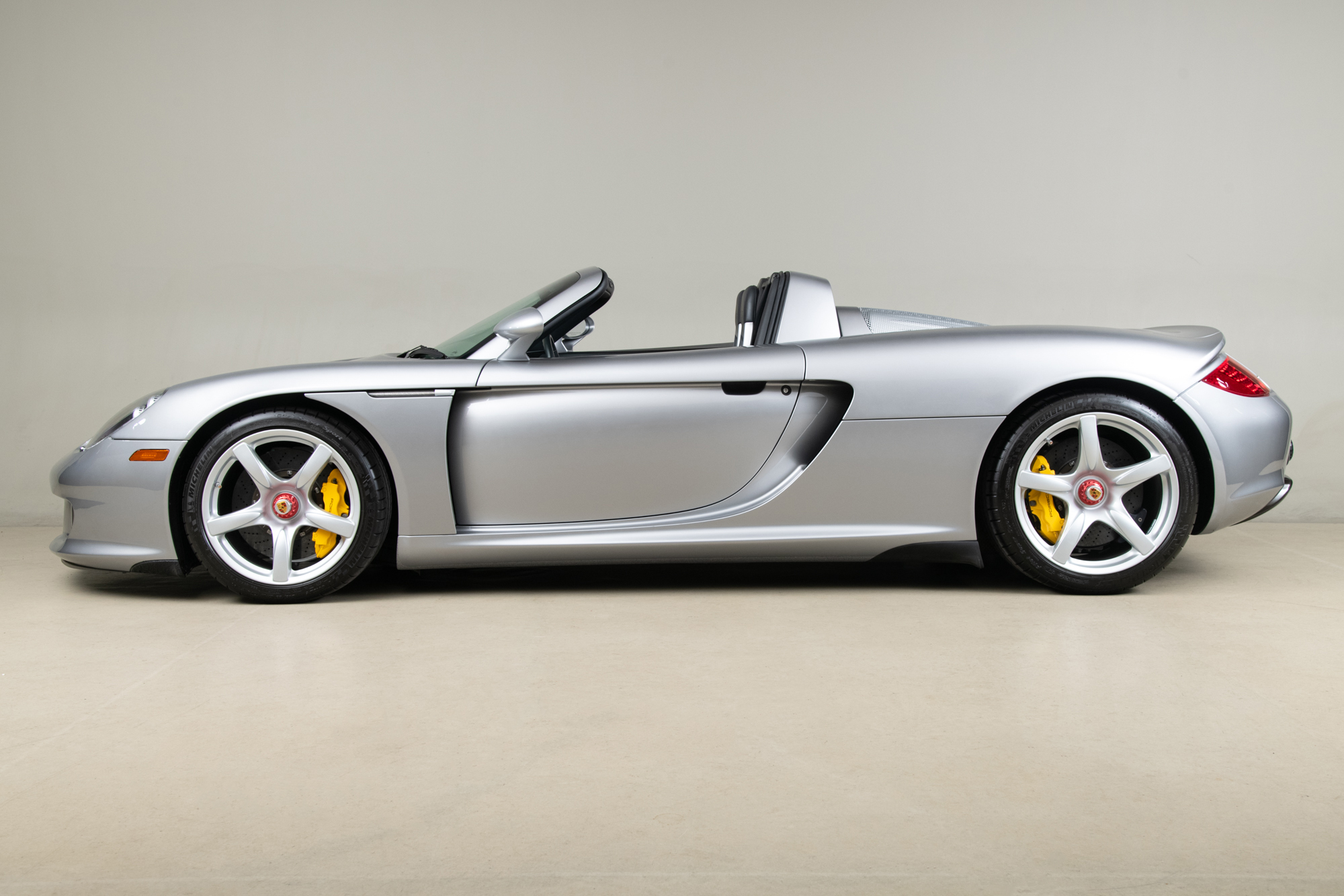 2004 Porsche Carrera GT , SILVER, VIN WP0CA29864L001172, MILEAGE 1992