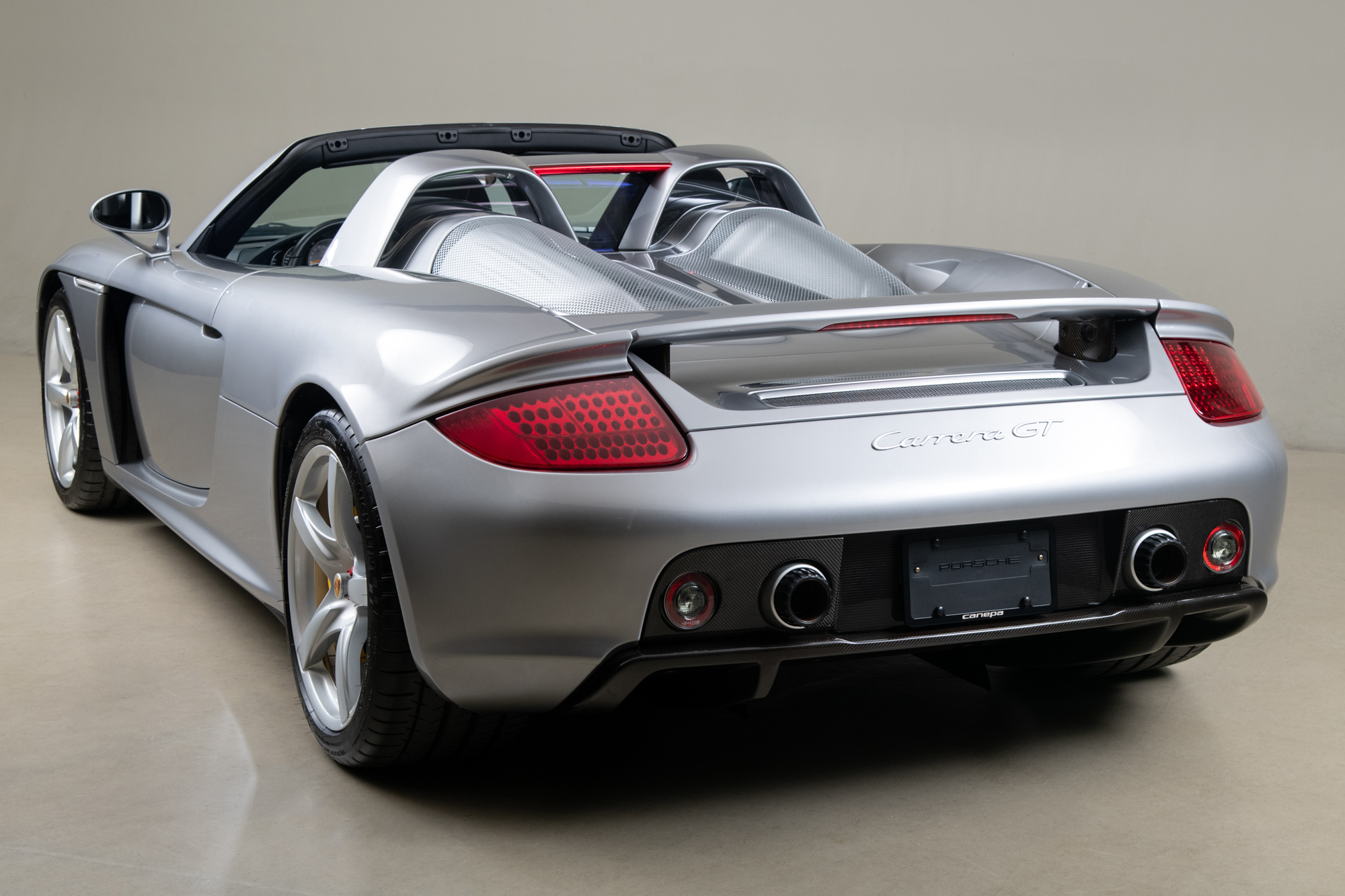 2004 Porsche Carrera GT , SILVER, VIN WP0CA29864L001172, MILEAGE 1992