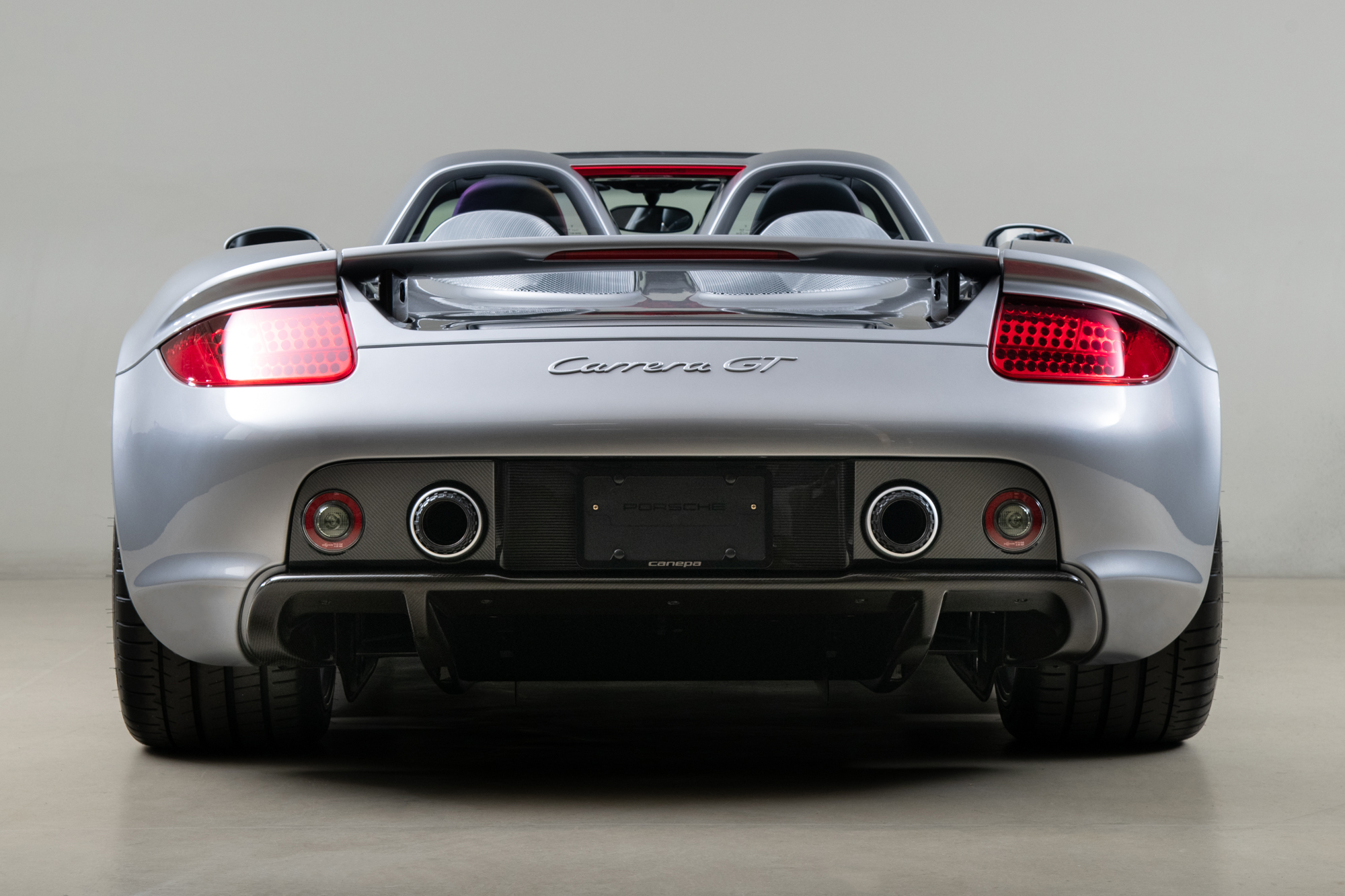 2004 Porsche Carrera GT , SILVER, VIN WP0CA29864L001172, MILEAGE 1992