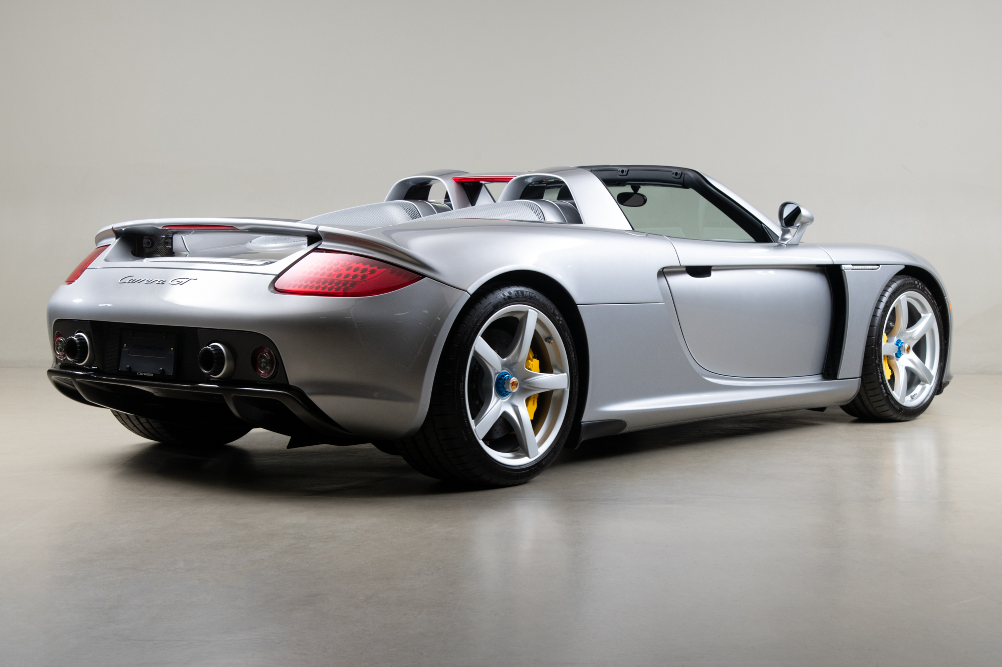2004 Porsche Carrera GT , SILVER, VIN WP0CA29864L001172, MILEAGE 1992