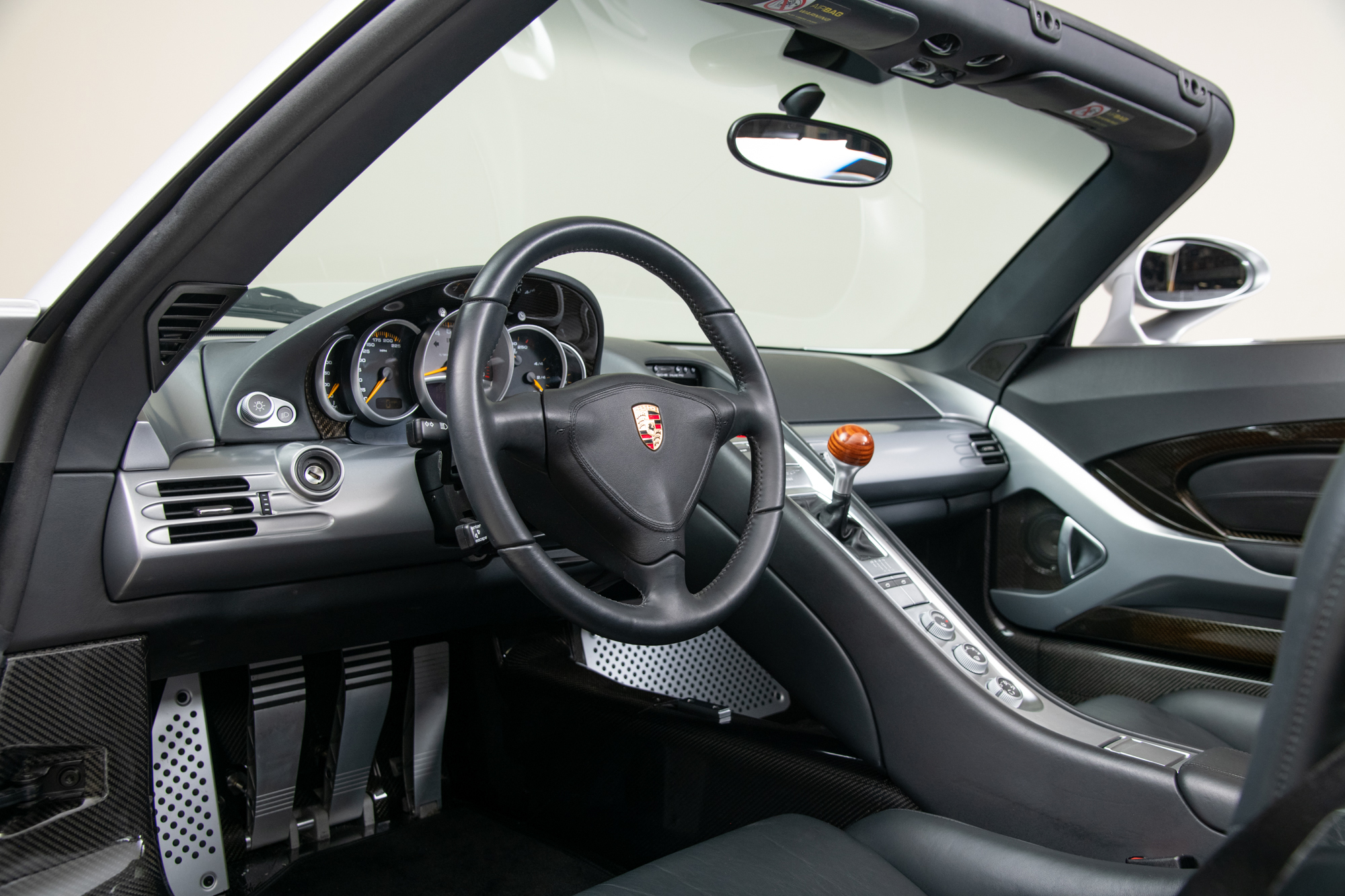 2004 Porsche Carrera GT , SILVER, VIN WP0CA29864L001172, MILEAGE 1992