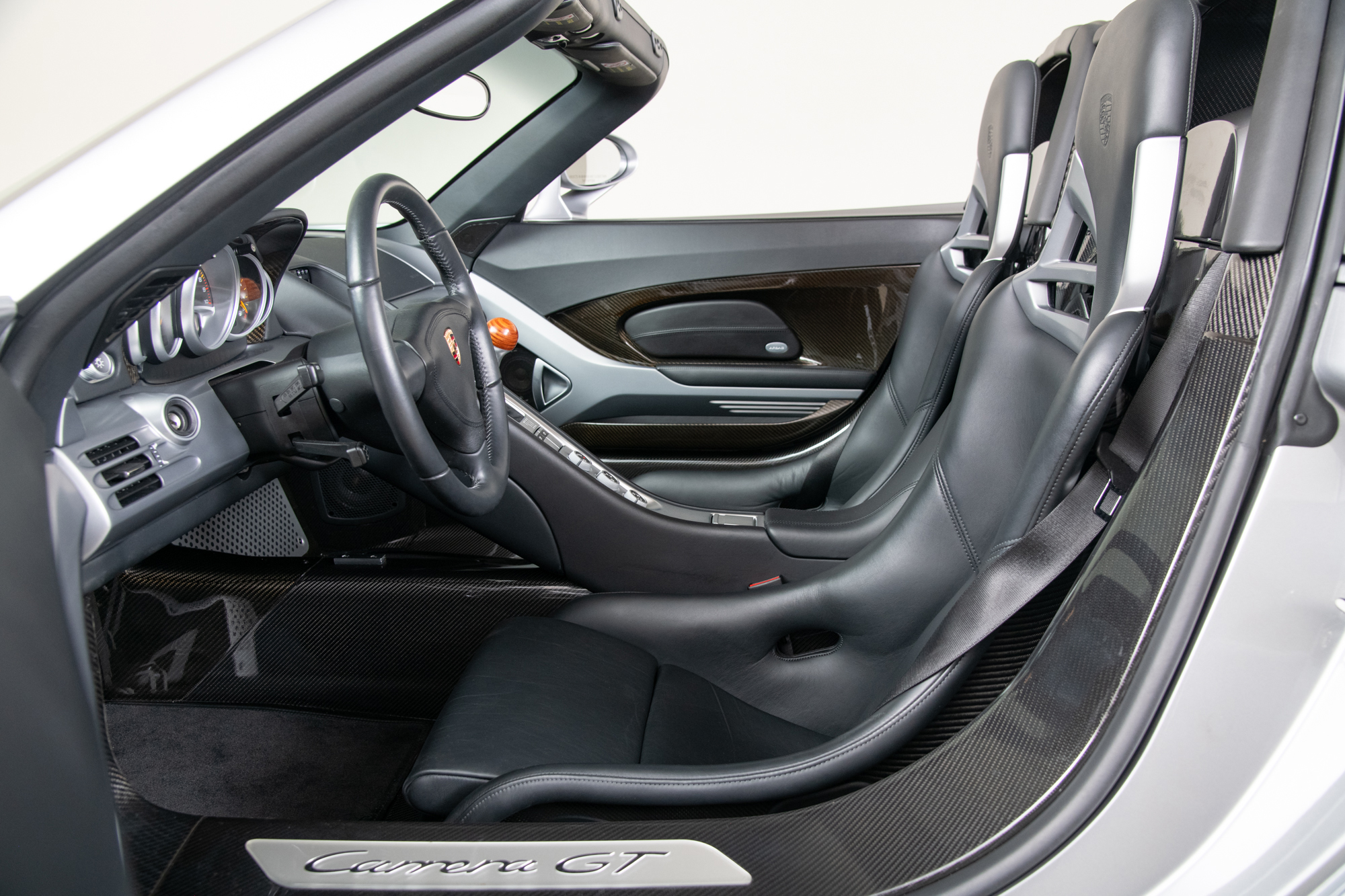 2004 Porsche Carrera GT , SILVER, VIN WP0CA29864L001172, MILEAGE 1992