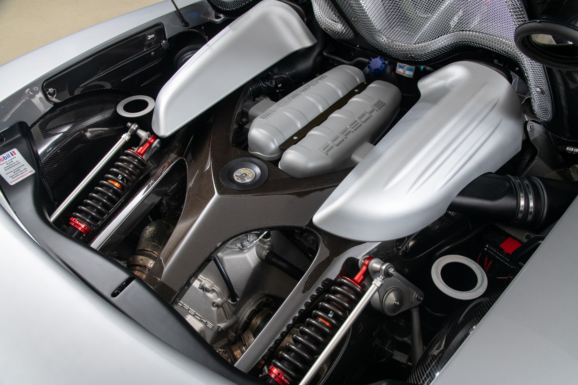 2004 Porsche Carrera GT , SILVER, VIN WP0CA29864L001172, MILEAGE 1992