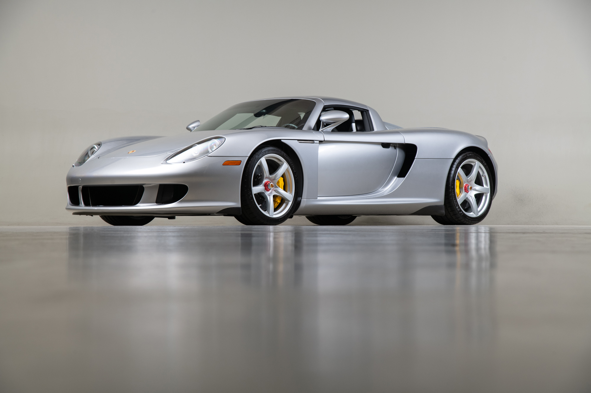 2004 Porsche Carrera GT , SILVER, VIN WP0CA29864L001172, MILEAGE 1992