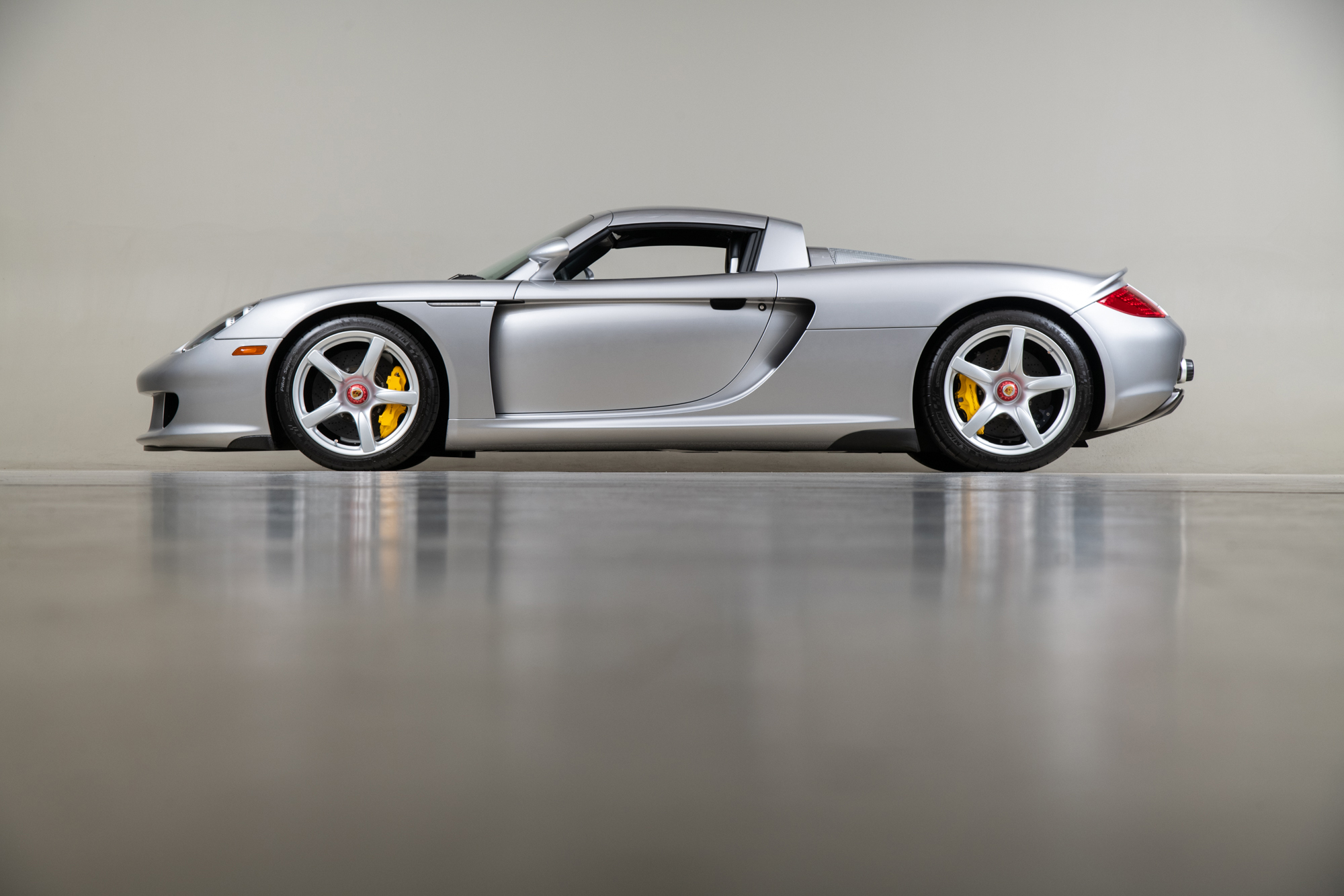 2004 Porsche Carrera GT , SILVER, VIN WP0CA29864L001172, MILEAGE 1992