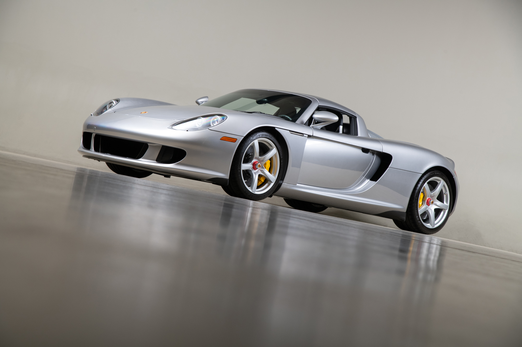 2004 Porsche Carrera GT , SILVER, VIN WP0CA29864L001172, MILEAGE 1992