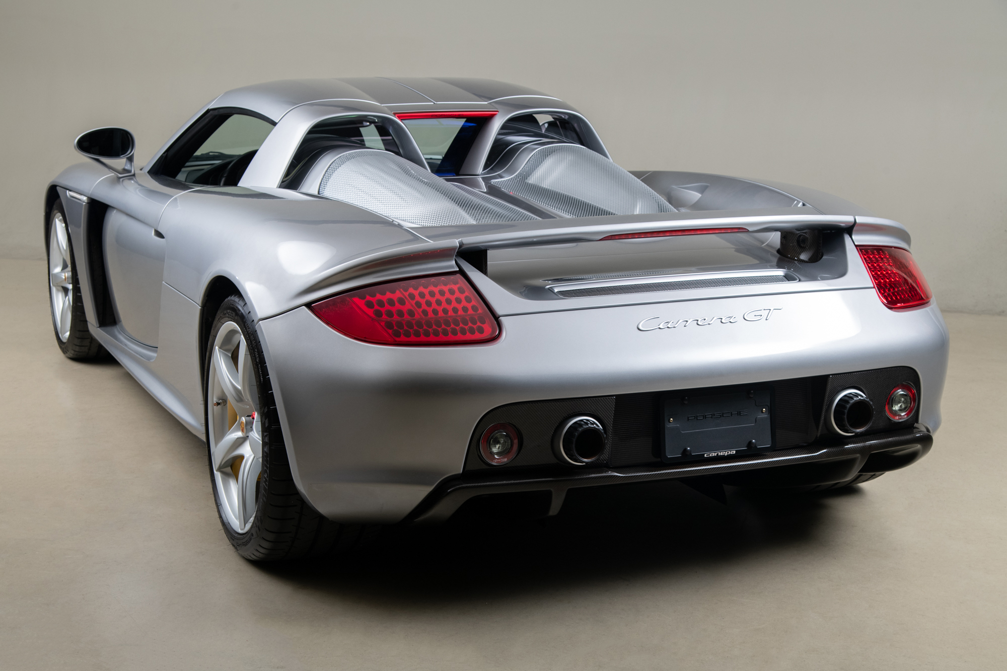 2004 Porsche Carrera GT , SILVER, VIN WP0CA29864L001172, MILEAGE 1992