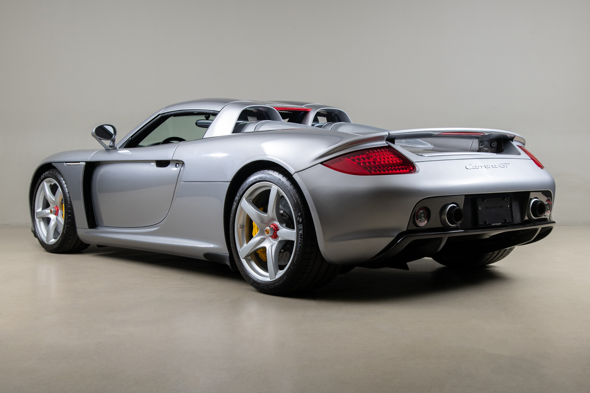 2004 Porsche Carrera GT , SILVER, VIN WP0CA29864L001172, MILEAGE 1992