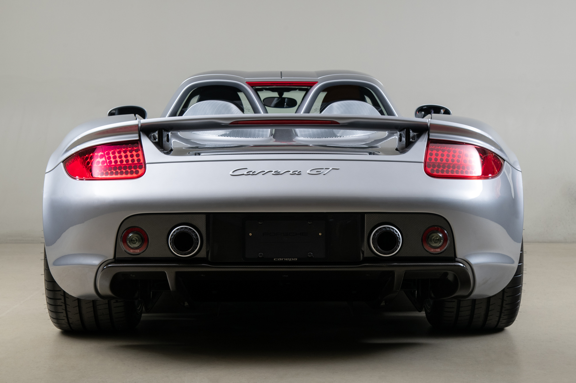 2004 Porsche Carrera GT , SILVER, VIN WP0CA29864L001172, MILEAGE 1992