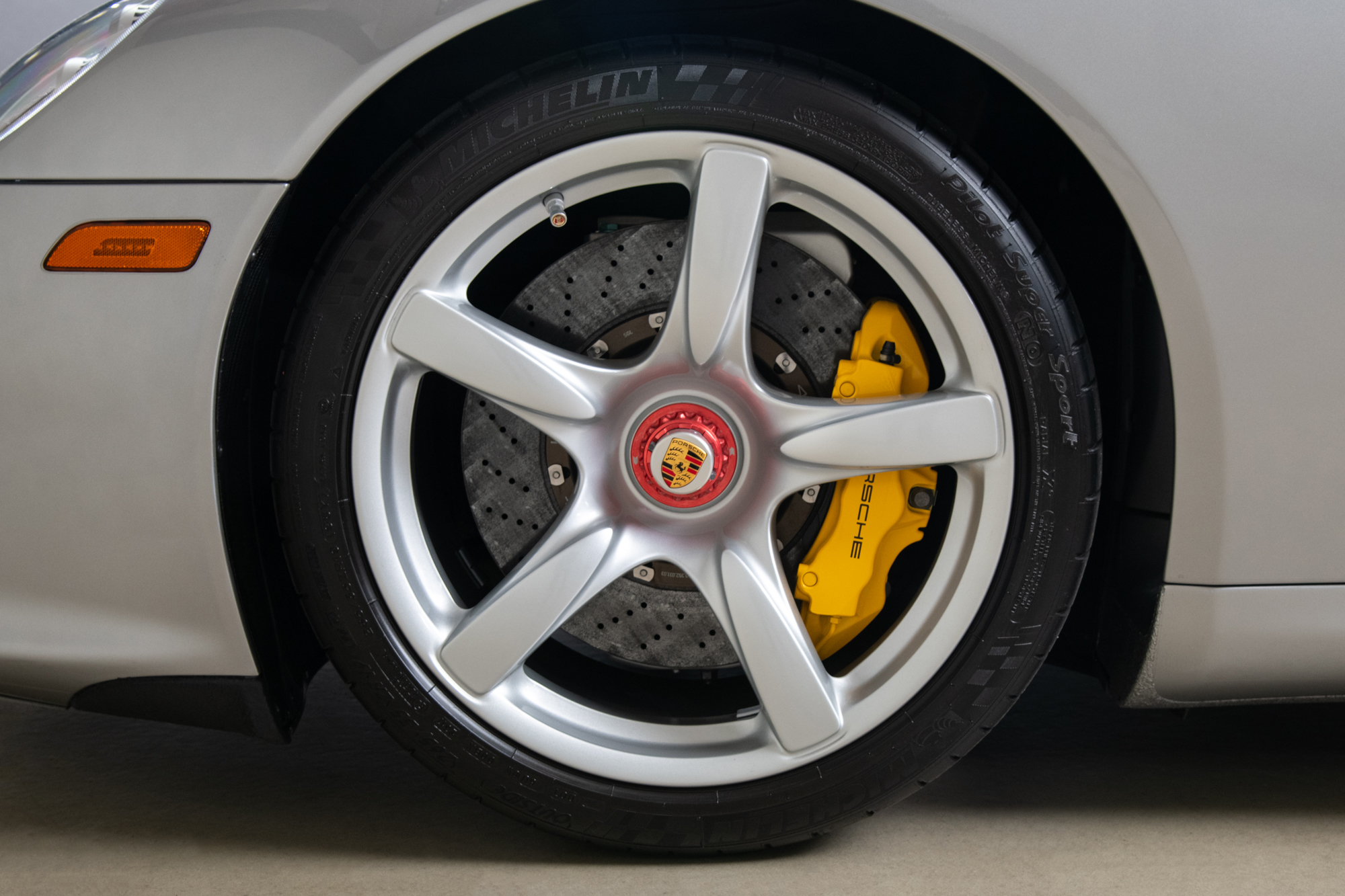 2004 Porsche Carrera GT , SILVER, VIN WP0CA29864L001172, MILEAGE 1992