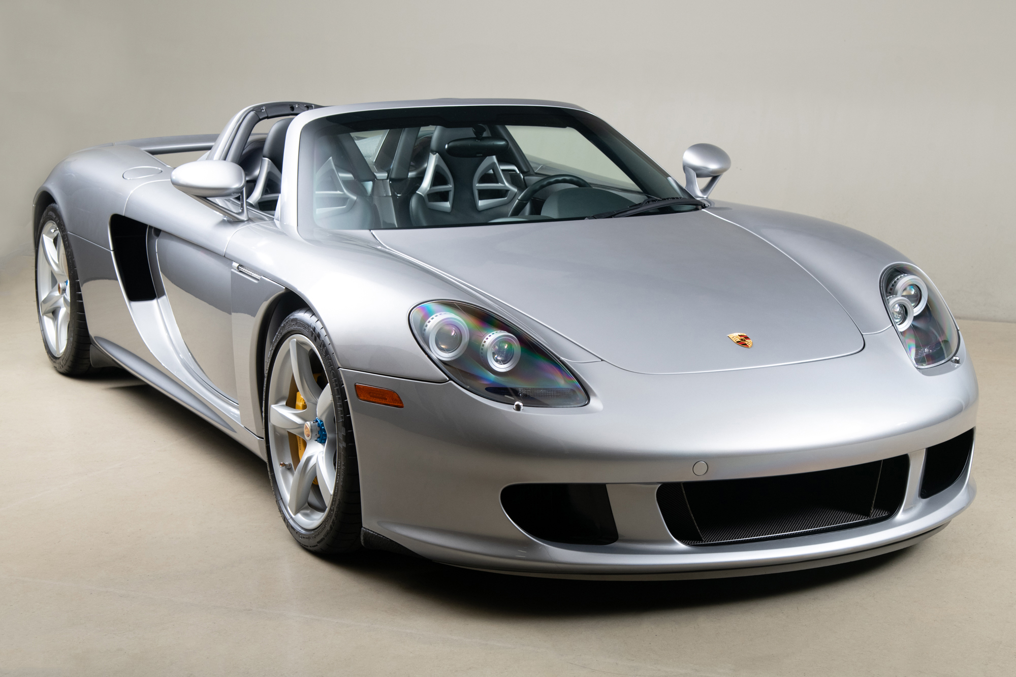 2004 Porsche Carrera GT , SILVER, VIN WP0CA29864L001172, MILEAGE 1992