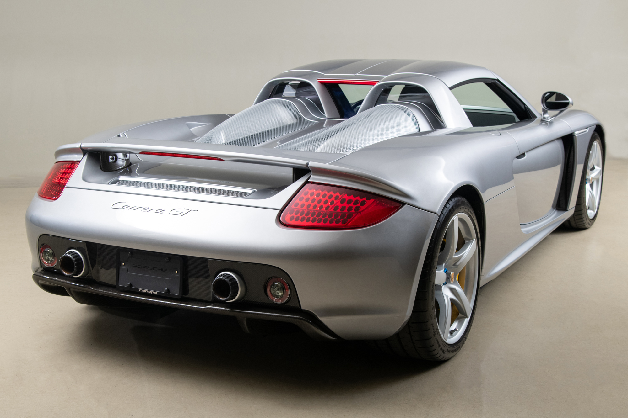 2004 Porsche Carrera GT , SILVER, VIN WP0CA29864L001172, MILEAGE 1992