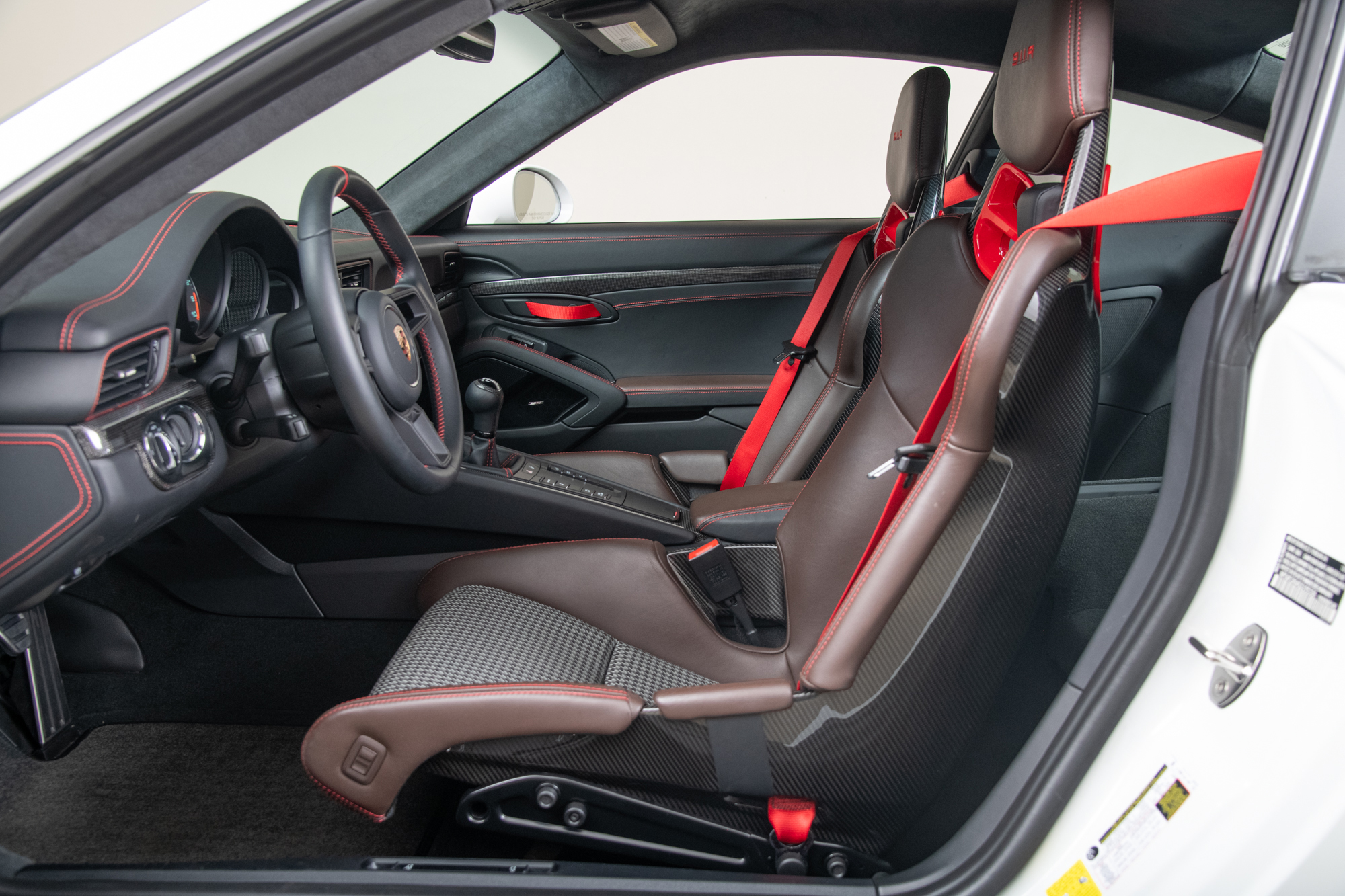 2016 Porsche 911R , WHITE, VIN WP0AF2A94GS195336, MILEAGE 874