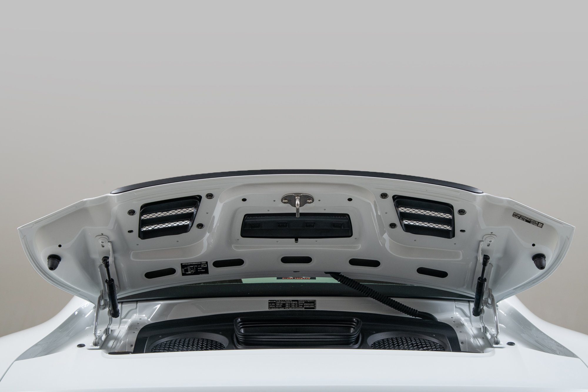 2016 Porsche 911R , WHITE, VIN WP0AF2A94GS195336, MILEAGE 874