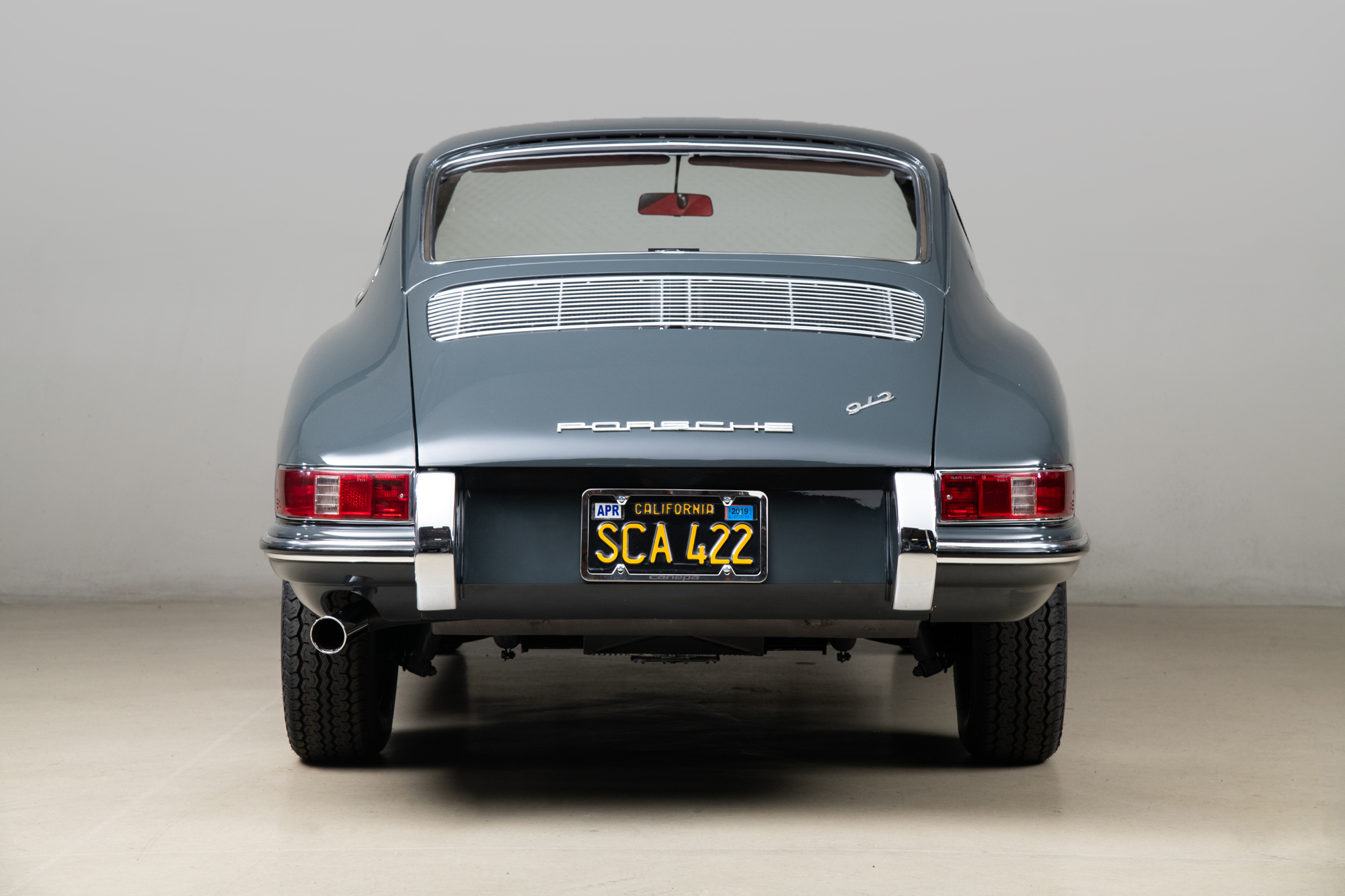 1966 Porsche 912 , GRAY, VIN 453249, MILEAGE 15423