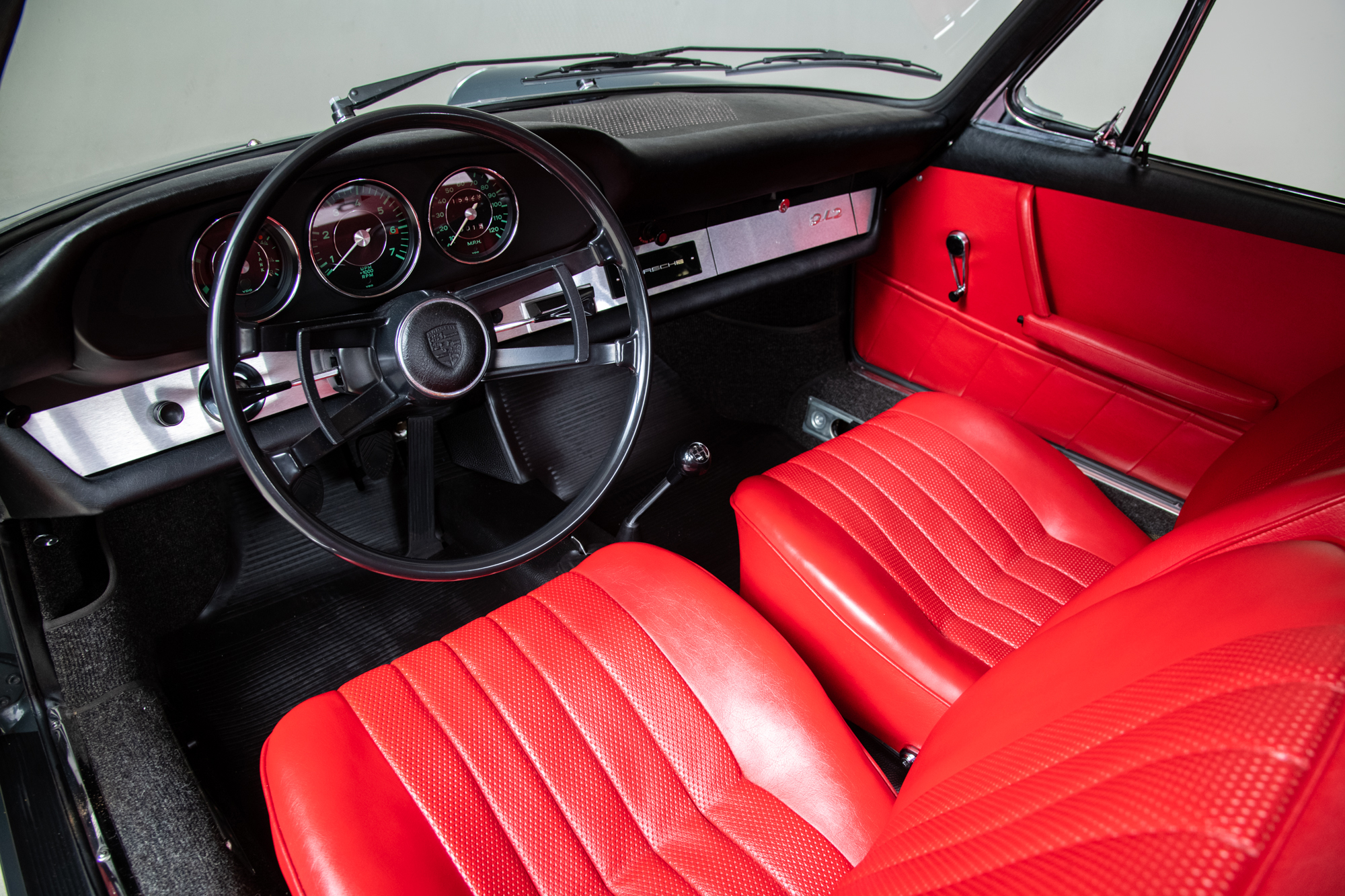 1966 Porsche 912 , GRAY, VIN 453249, MILEAGE 15423