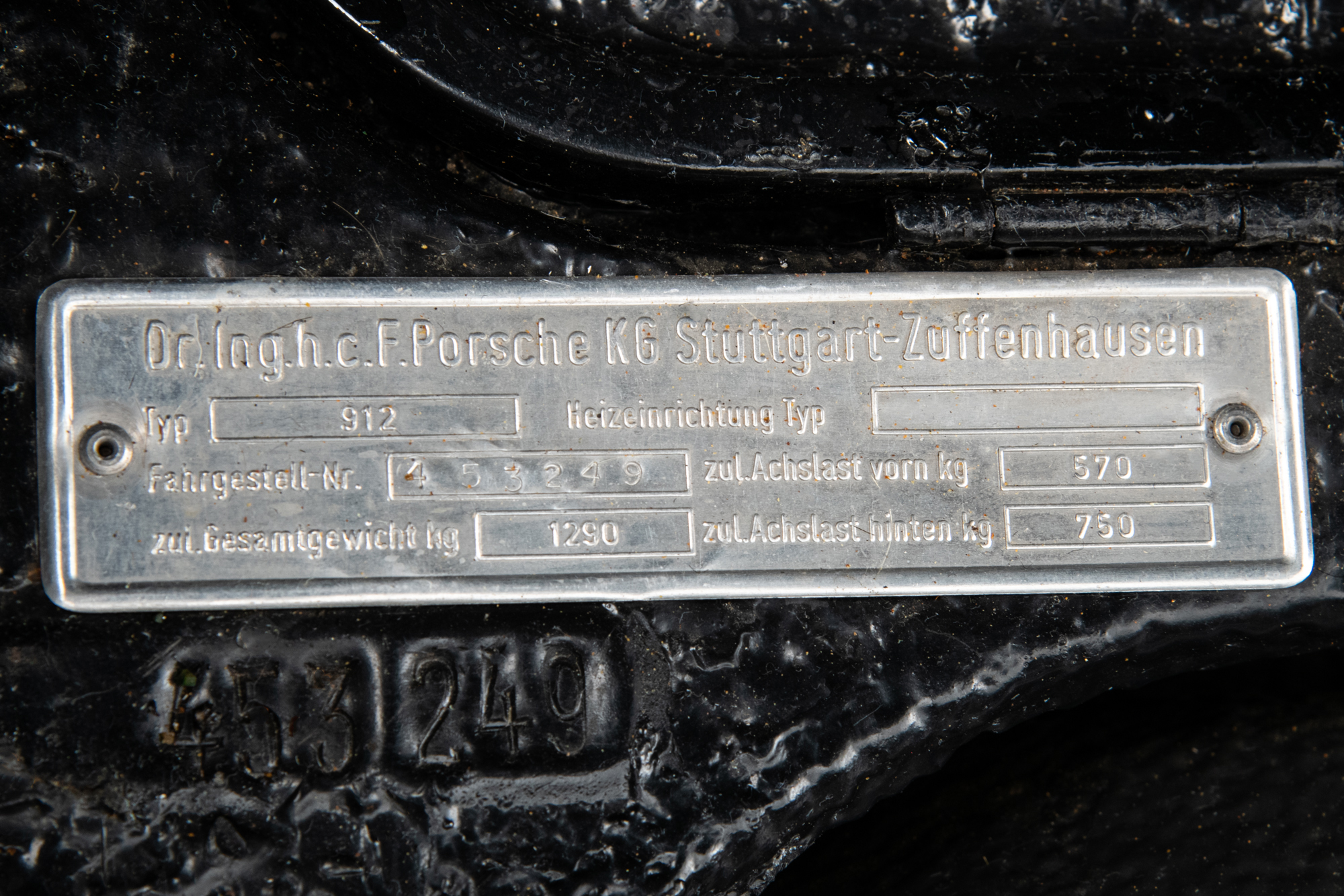 1966 Porsche 912 , GRAY, VIN 453249, MILEAGE 15423