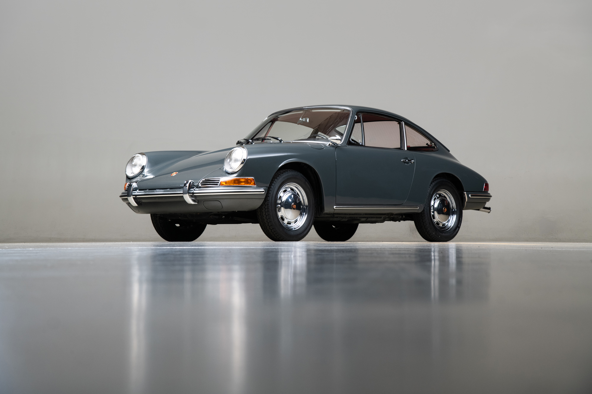 1966 Porsche 912 , GRAY, VIN 453249, MILEAGE 15423