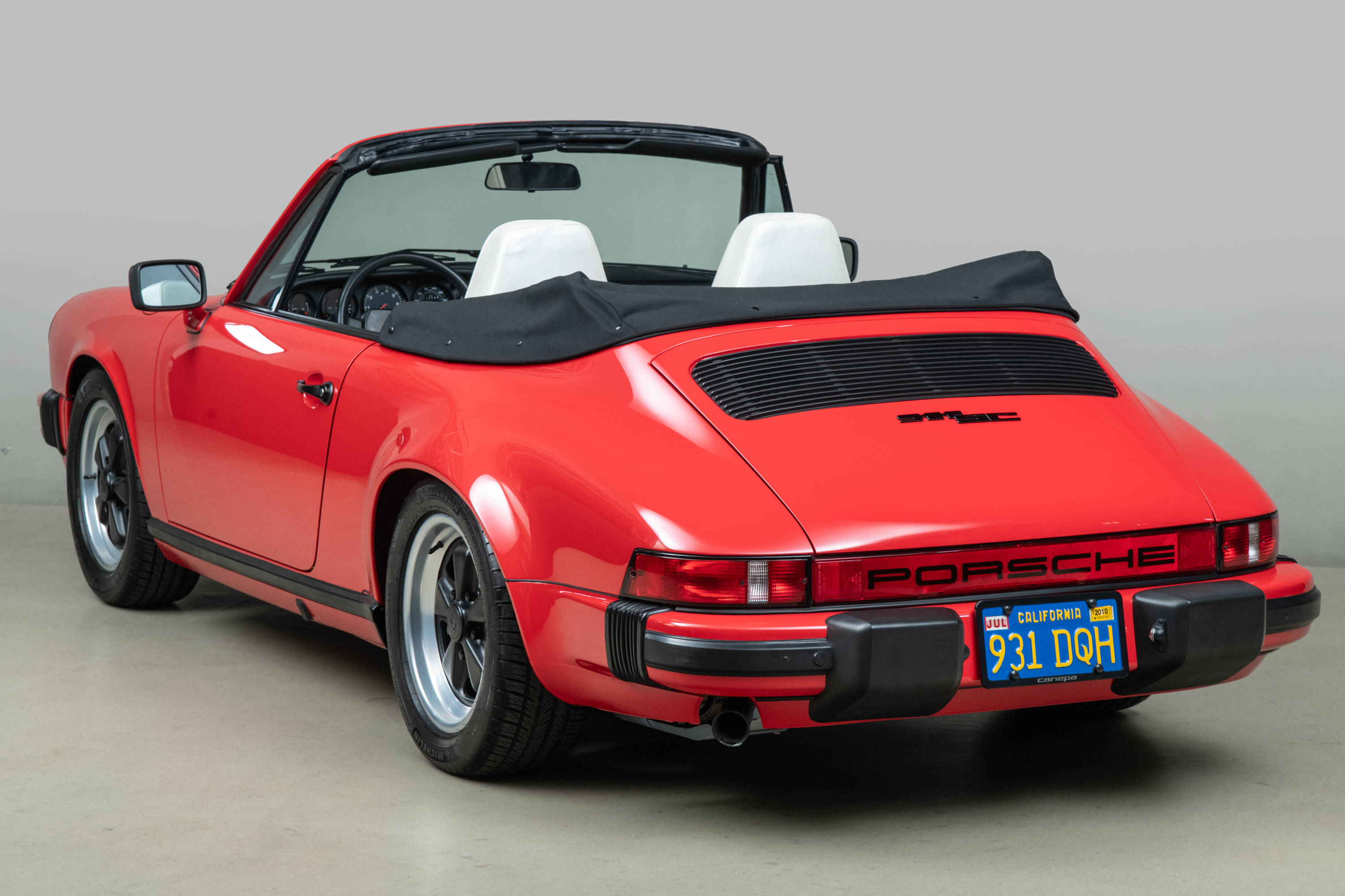 1983 Porsche 911SC Cabriolet , RED, VIN WP0EA0910DS170061, MILEAGE 110253