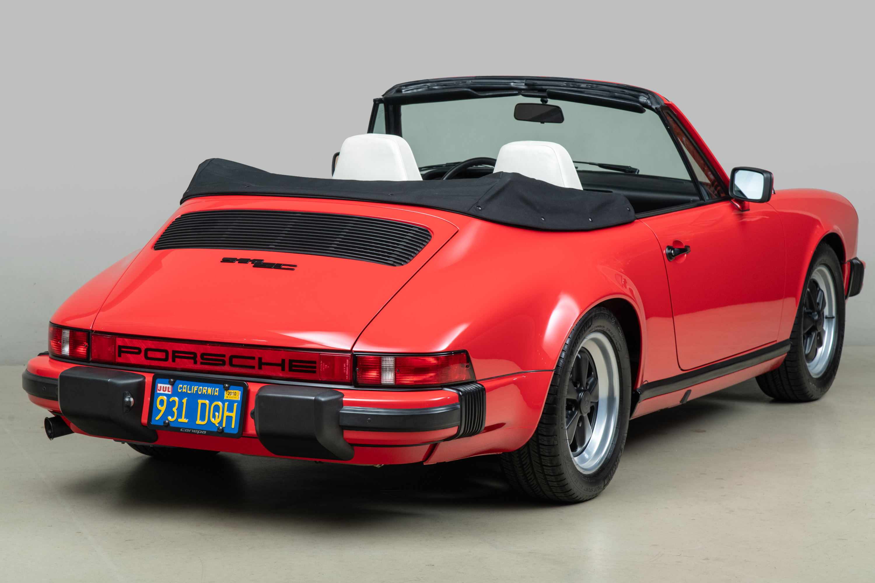 1983 Porsche 911SC Cabriolet , RED, VIN WP0EA0910DS170061, MILEAGE 110253