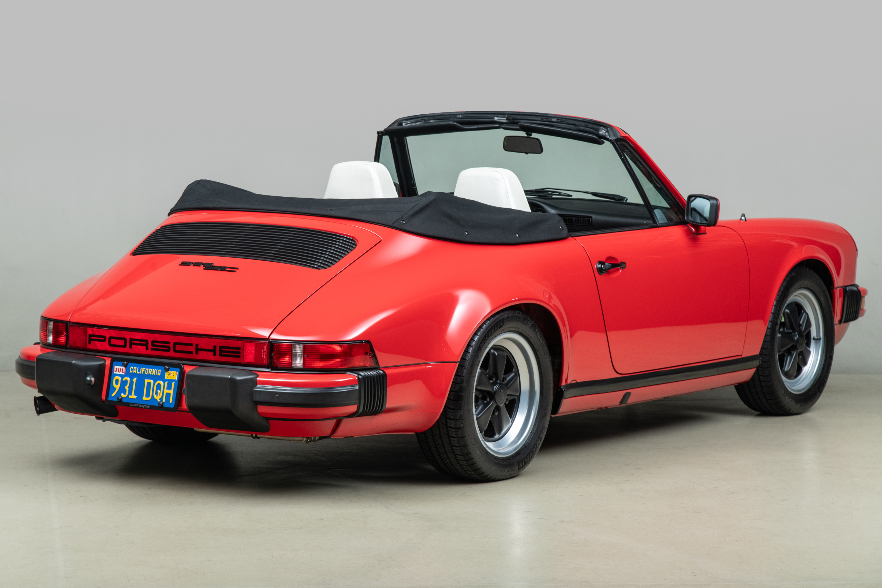 1983 Porsche 911SC Cabriolet , RED, VIN WP0EA0910DS170061, MILEAGE 110253