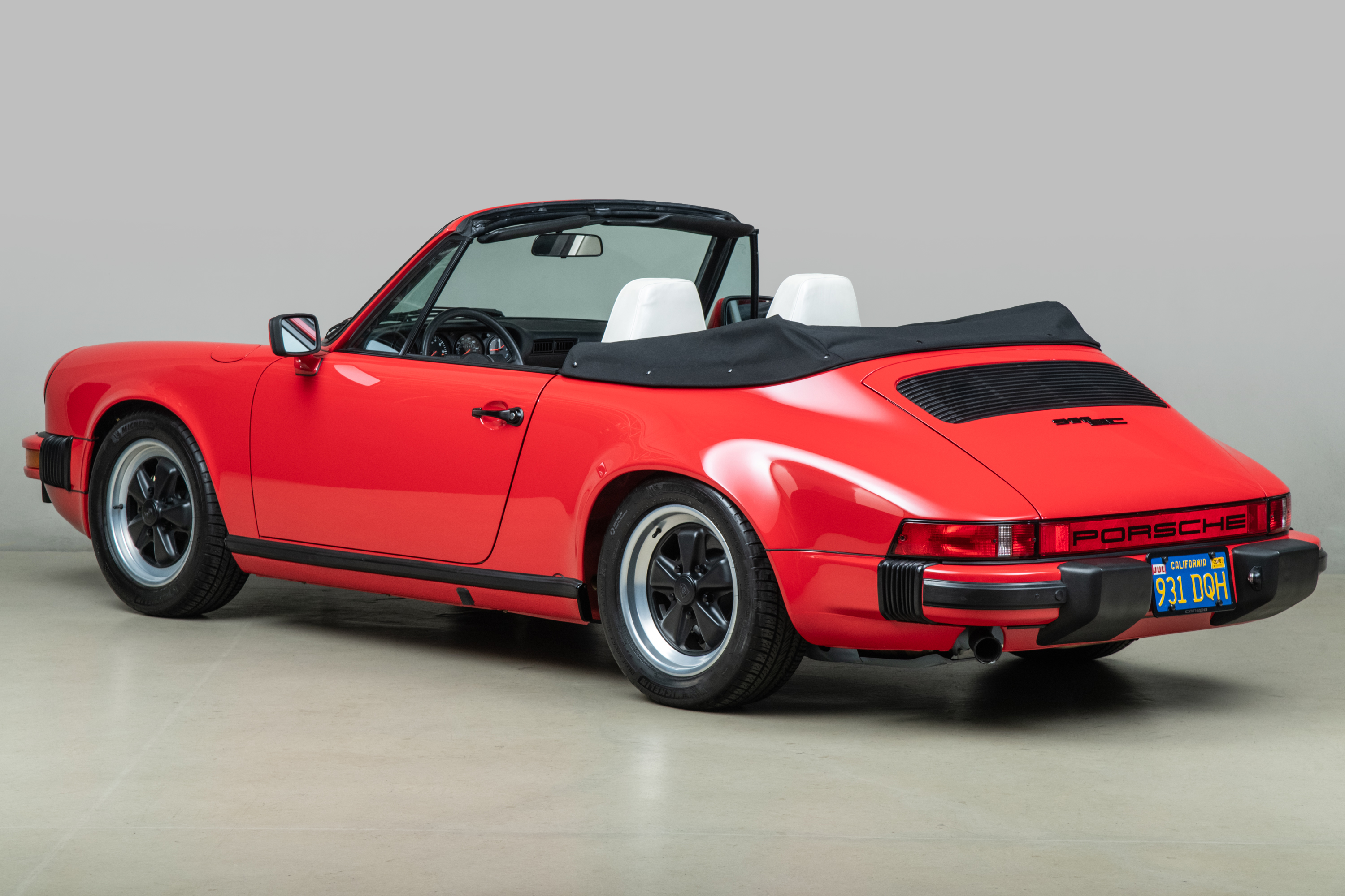 1983 Porsche 911SC Cabriolet , RED, VIN WP0EA0910DS170061, MILEAGE 110253