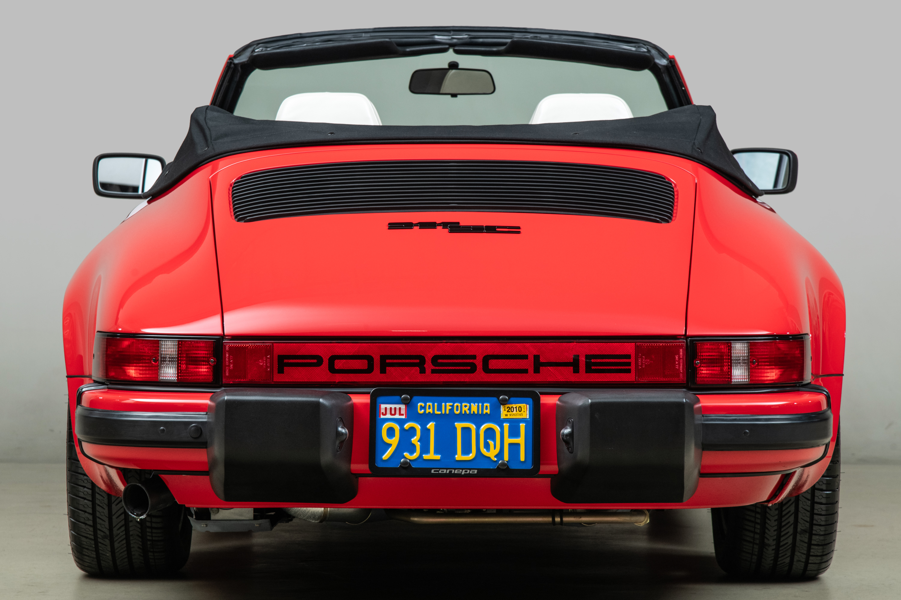 1983 Porsche 911SC Cabriolet , RED, VIN WP0EA0910DS170061, MILEAGE 110253