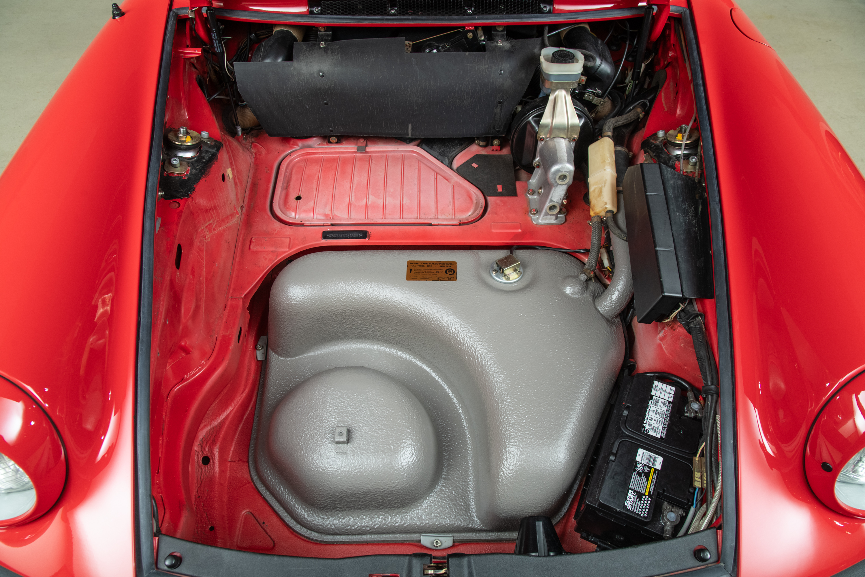 1983 Porsche 911SC Cabriolet , RED, VIN WP0EA0910DS170061, MILEAGE 110253