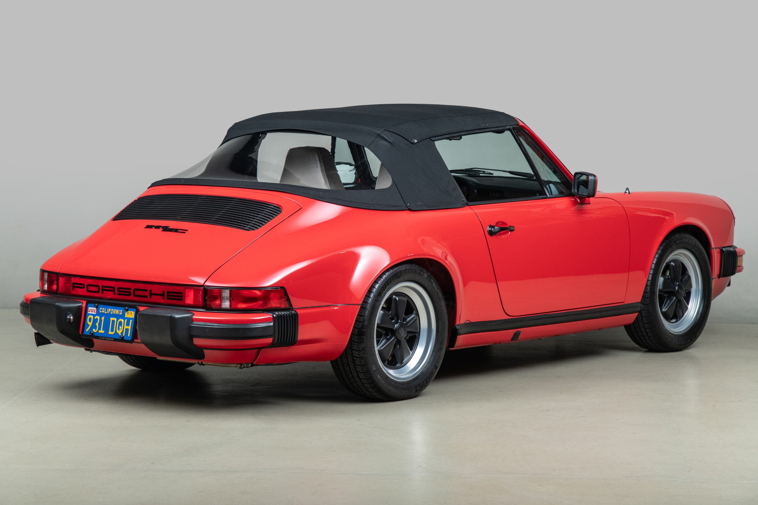 1983 Porsche 911SC Cabriolet , RED, VIN WP0EA0910DS170061, MILEAGE 110253