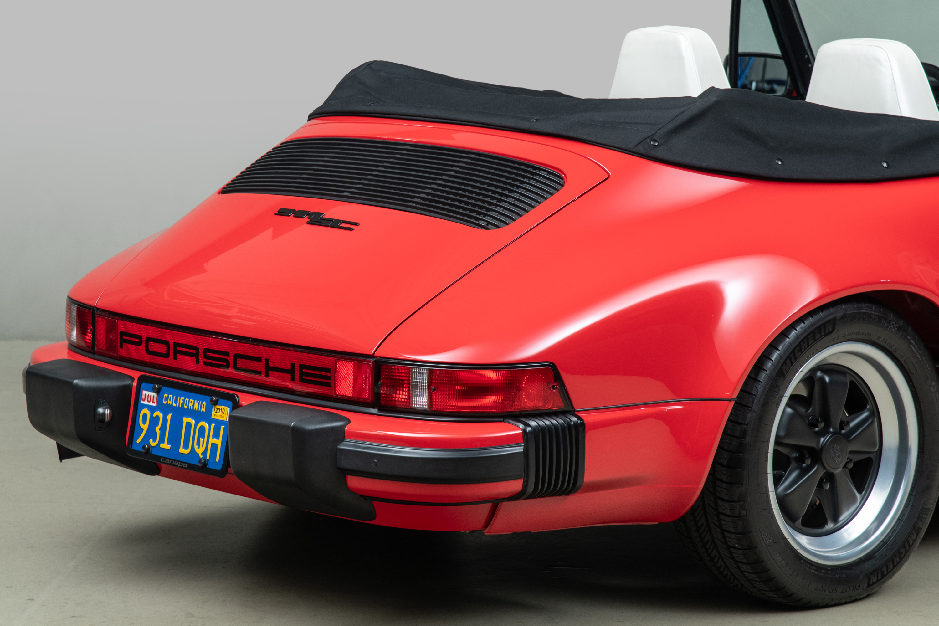 1983 Porsche 911SC Cabriolet , RED, VIN WP0EA0910DS170061, MILEAGE 110253