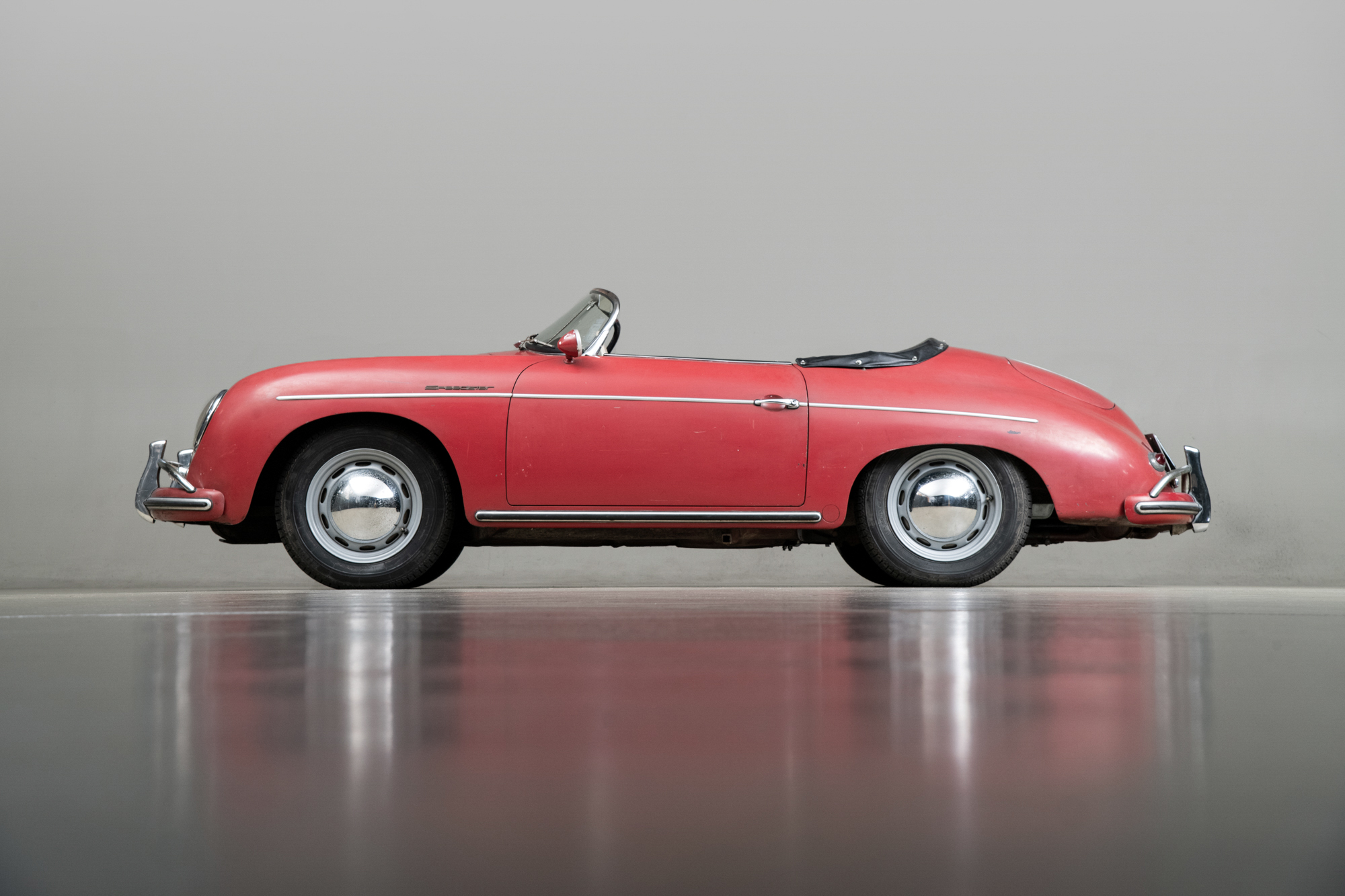 1958 Porsche 356 Speedster 1600 Super , RED, VIN 84826, MILEAGE 71533