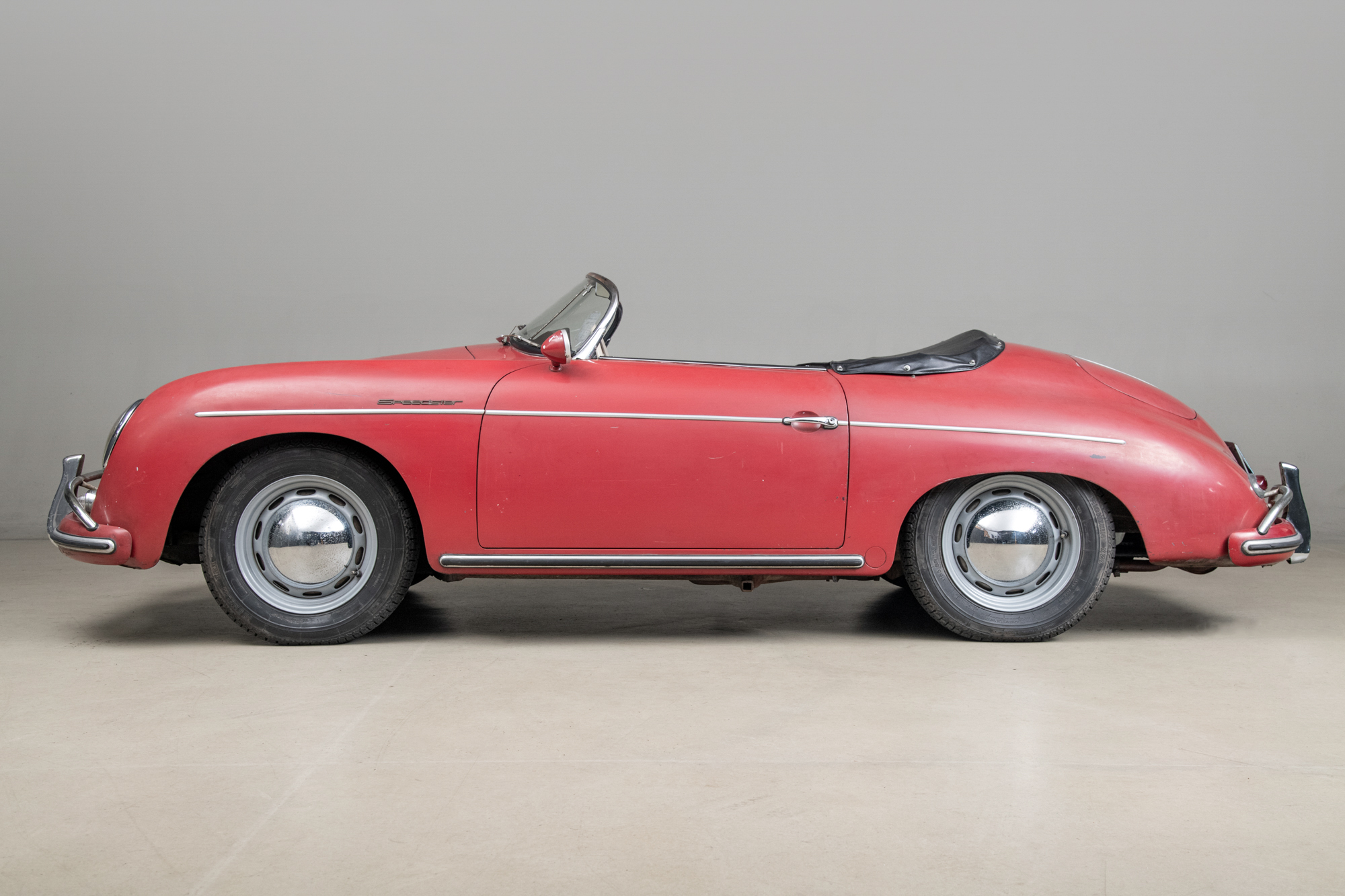 1958 Porsche 356 Speedster 1600 Super , RED, VIN 84826, MILEAGE 71533
