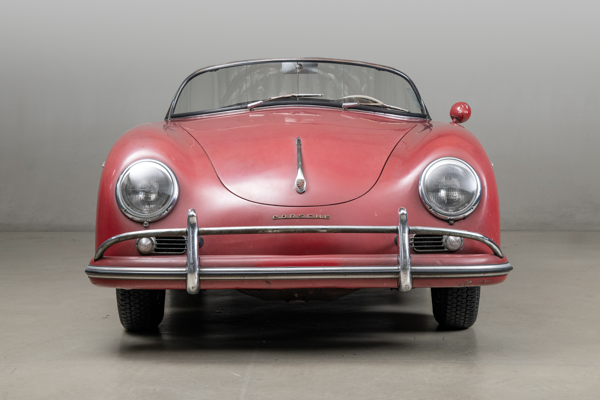 1958 Porsche 356 Speedster 1600 Super , RED, VIN 84826, MILEAGE 71533