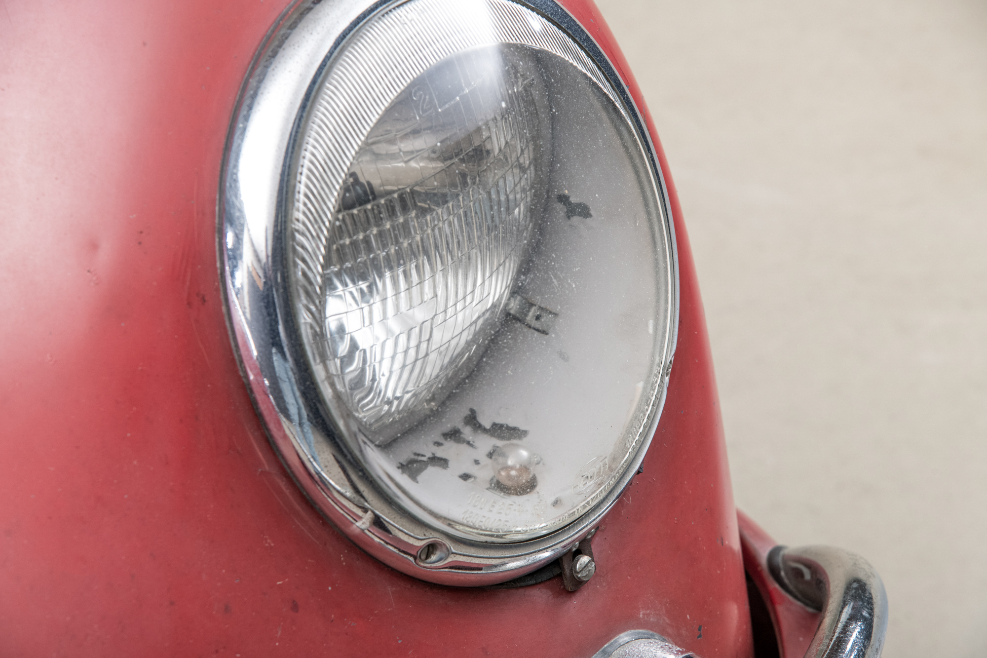 1958 Porsche 356 Speedster 1600 Super , RED, VIN 84826, MILEAGE 71533