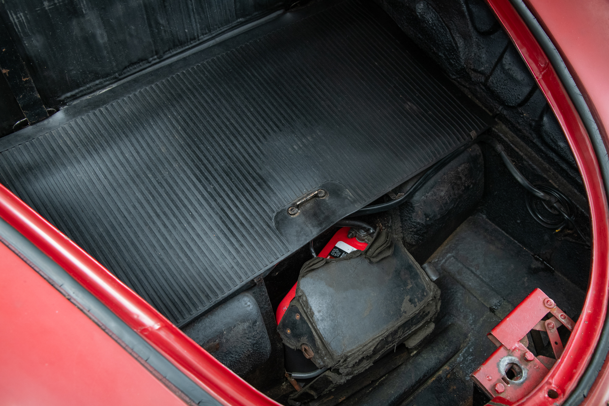 1958 Porsche 356 Speedster 1600 Super , RED, VIN 84826, MILEAGE 71533