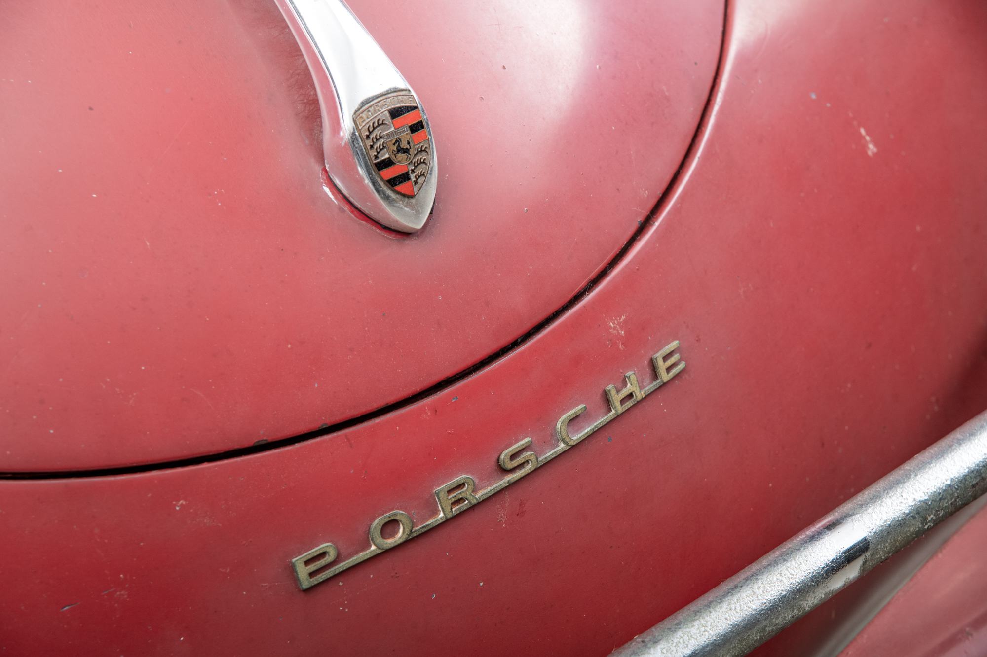 1958 Porsche 356 Speedster 1600 Super , RED, VIN 84826, MILEAGE 71533
