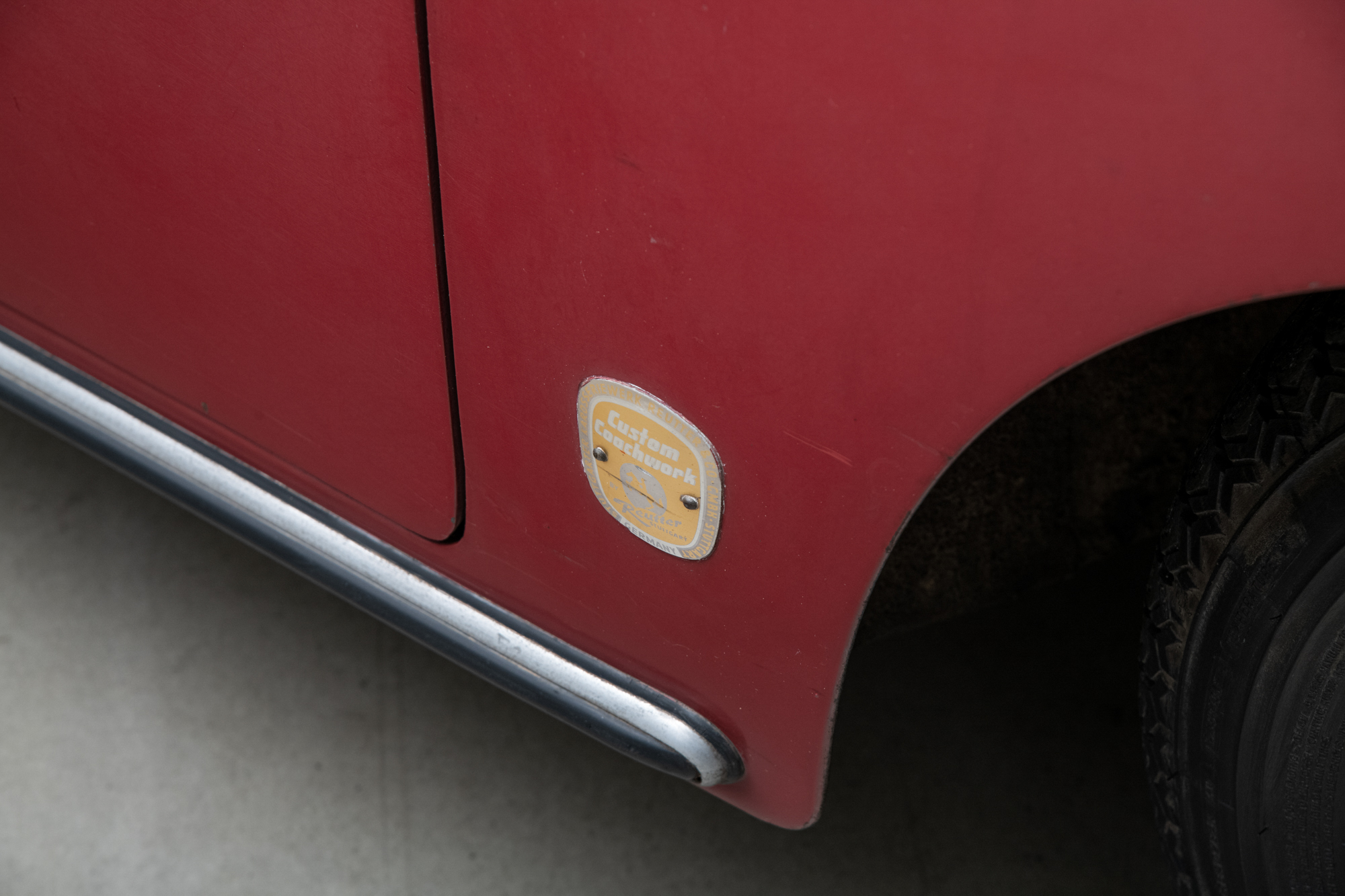 1958 Porsche 356 Speedster 1600 Super , RED, VIN 84826, MILEAGE 71533