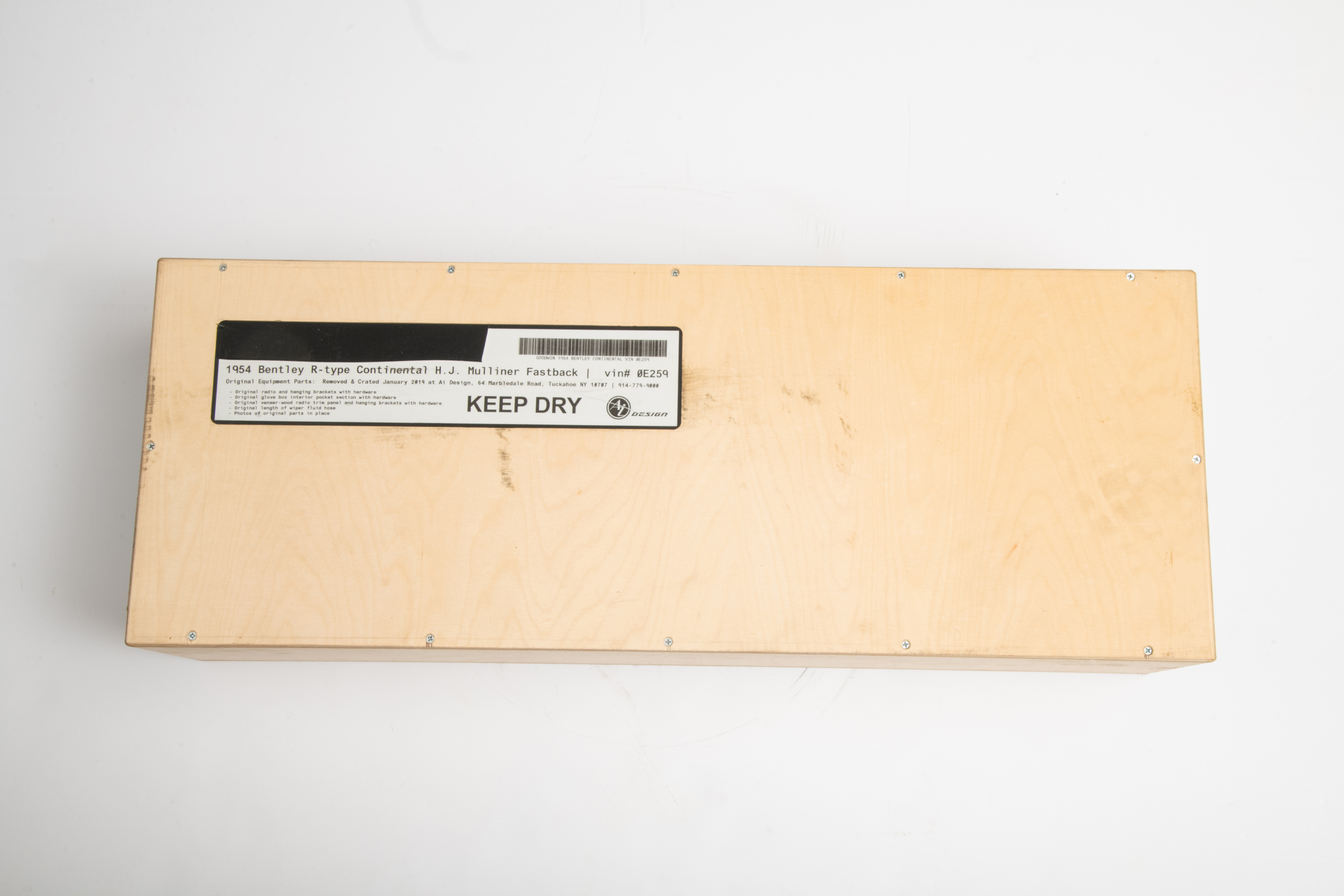 1954 Bentley R-type Continental Fastback 1954 Bentley R-type Continental Fastback , BLUE, VIN BC44LC, MILEAGE 8124