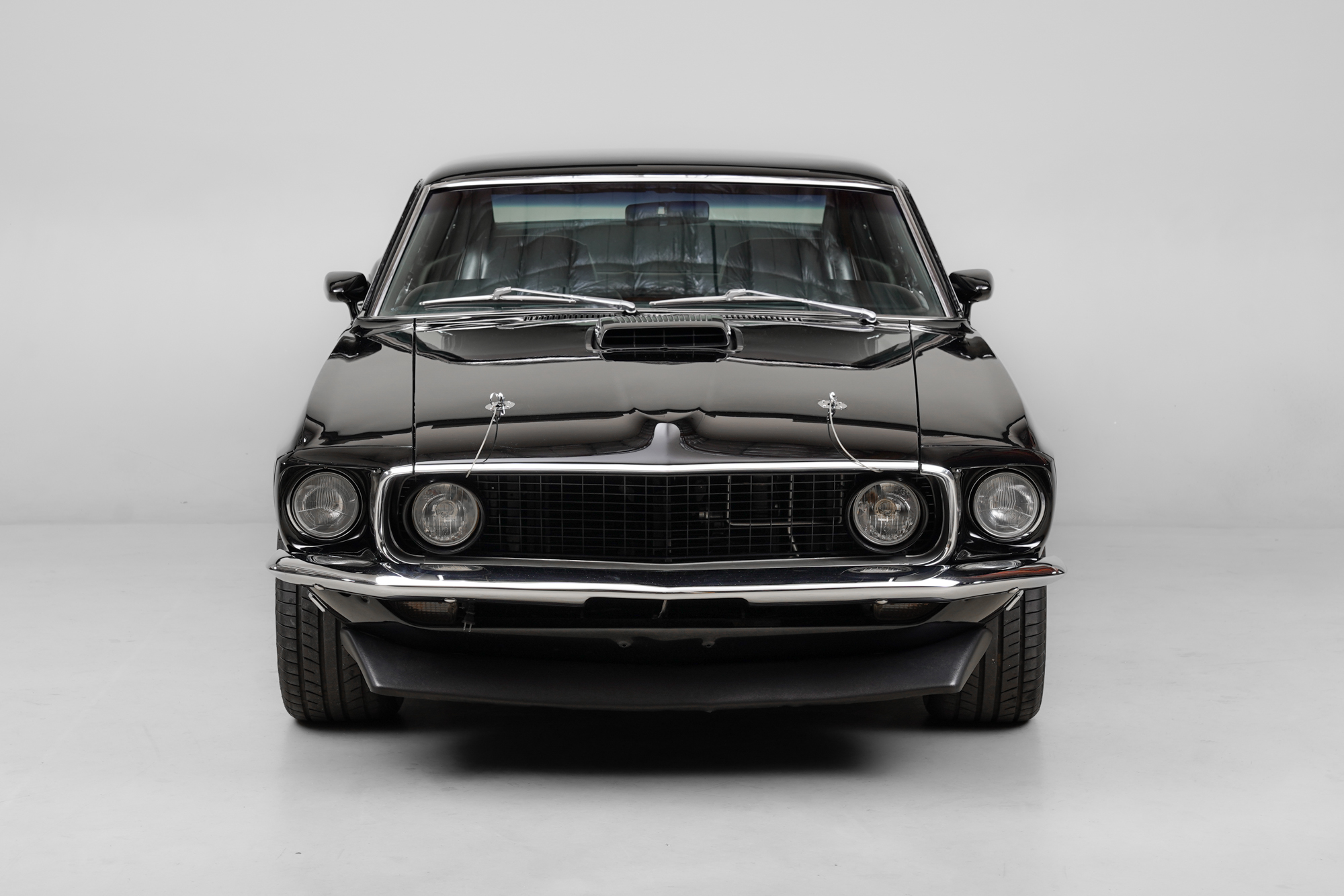 1969 Ford Mustang Mach 1 , BLACK, VIN 9T02R178641, MILEAGE 89555
