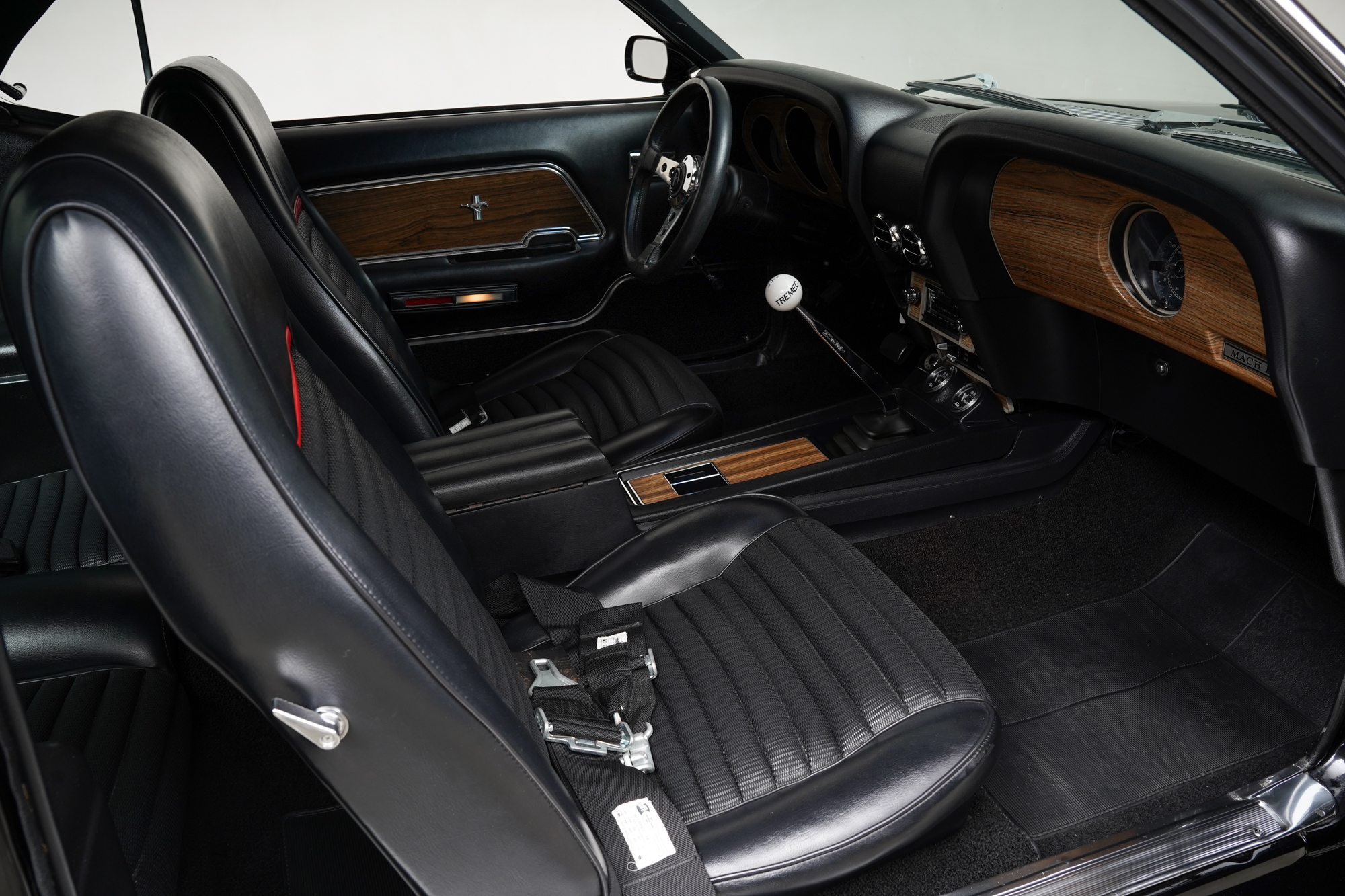 1969 Ford Mustang Mach 1 , BLACK, VIN 9T02R178641, MILEAGE 89555