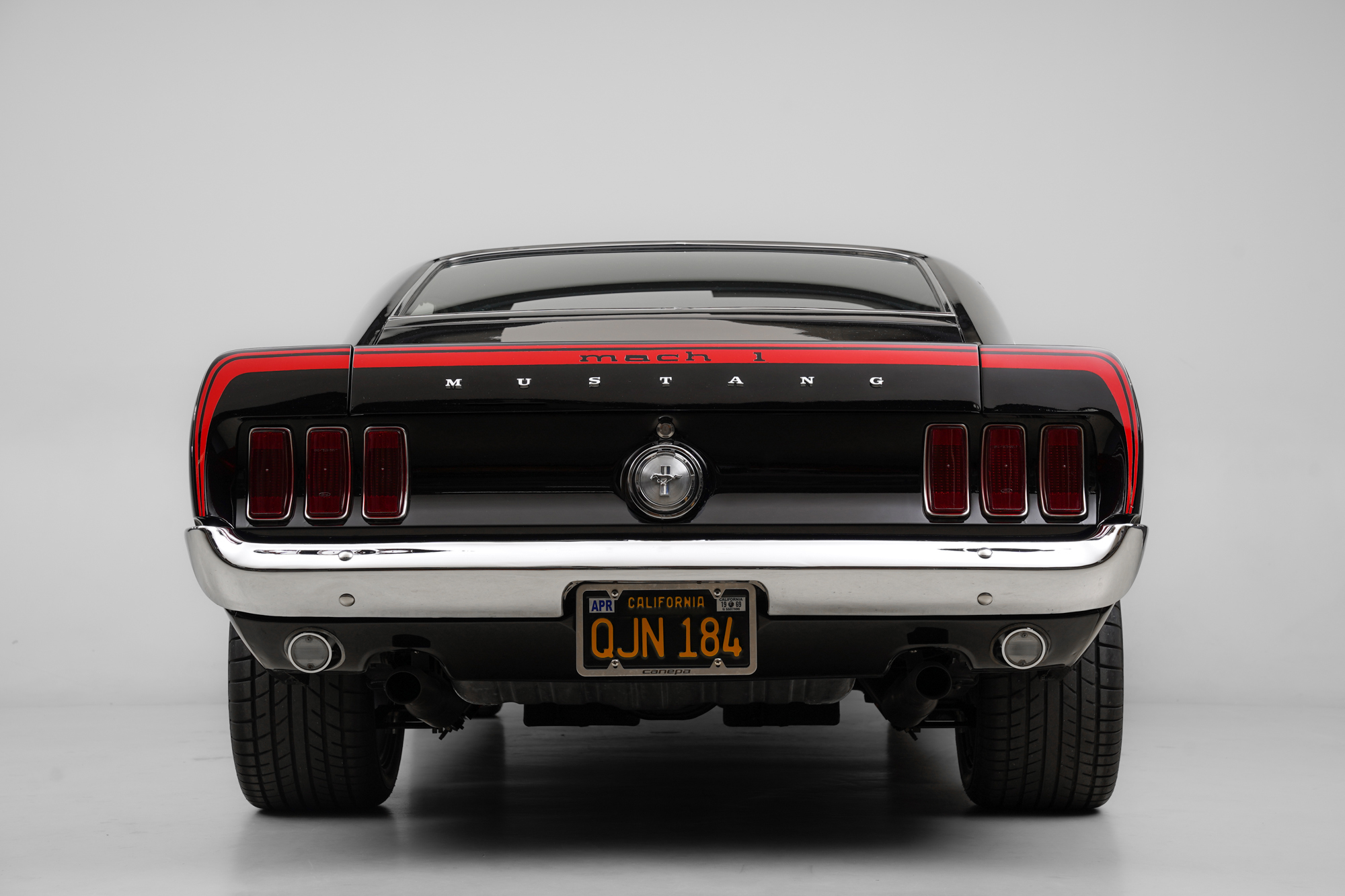 1969 Ford Mustang Mach 1 , BLACK, VIN 9T02R178641, MILEAGE 89555