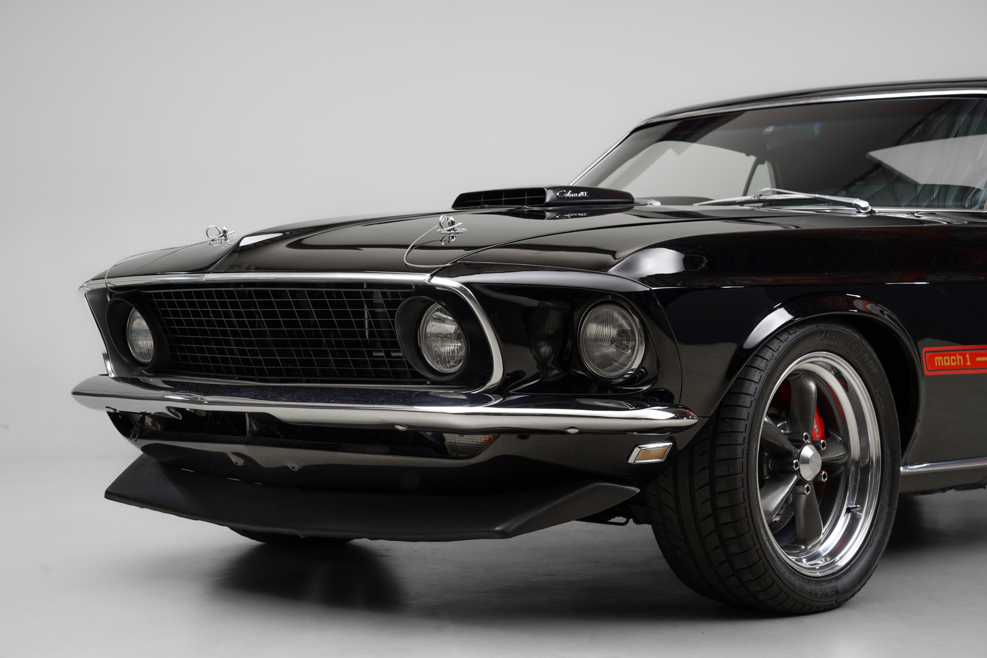 1969 Ford Mustang Mach 1 , BLACK, VIN 9T02R178641, MILEAGE 89555