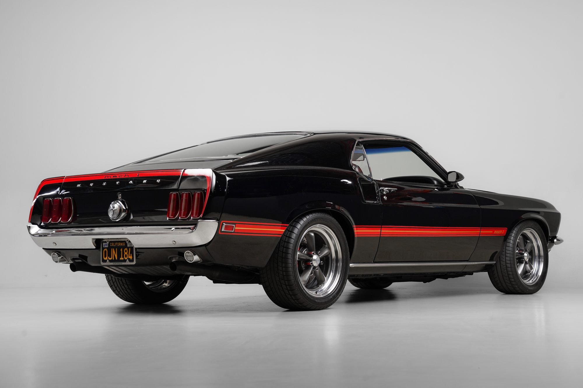 1969 Ford Mustang Mach 1 , BLACK, VIN 9T02R178641, MILEAGE 89555