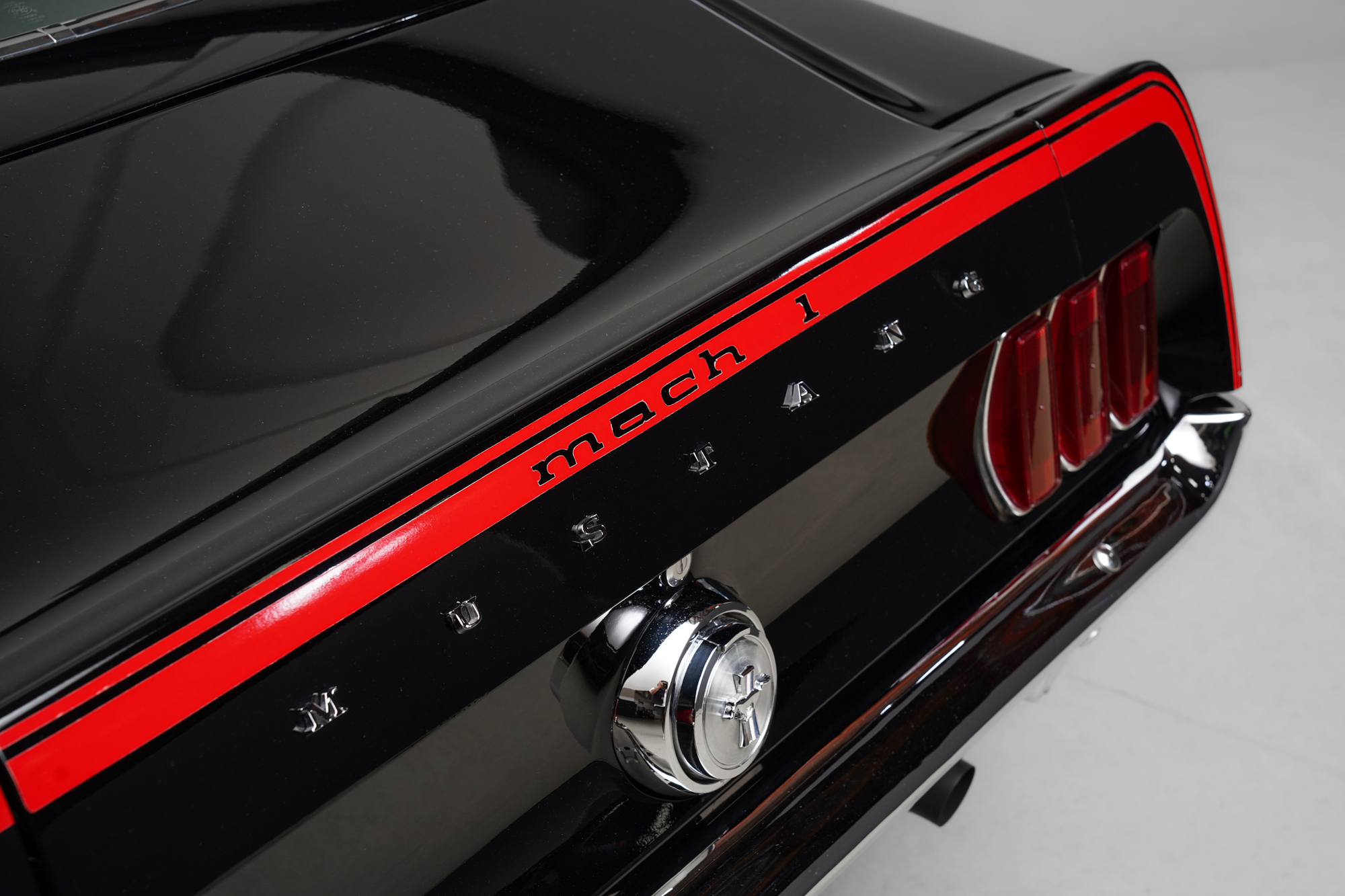 1969 Ford Mustang Mach 1 , BLACK, VIN 9T02R178641, MILEAGE 89555