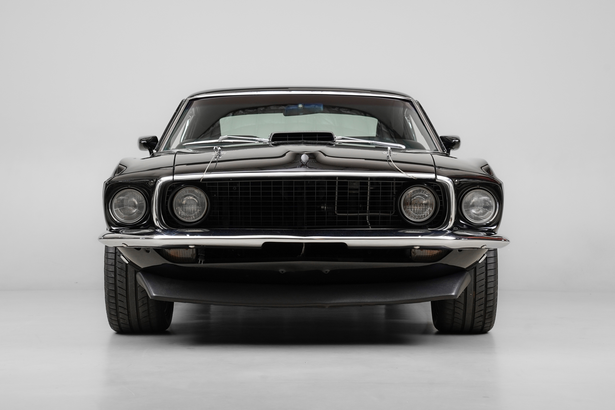 1969 Ford Mustang Mach 1 , BLACK, VIN 9T02R178641, MILEAGE 89555