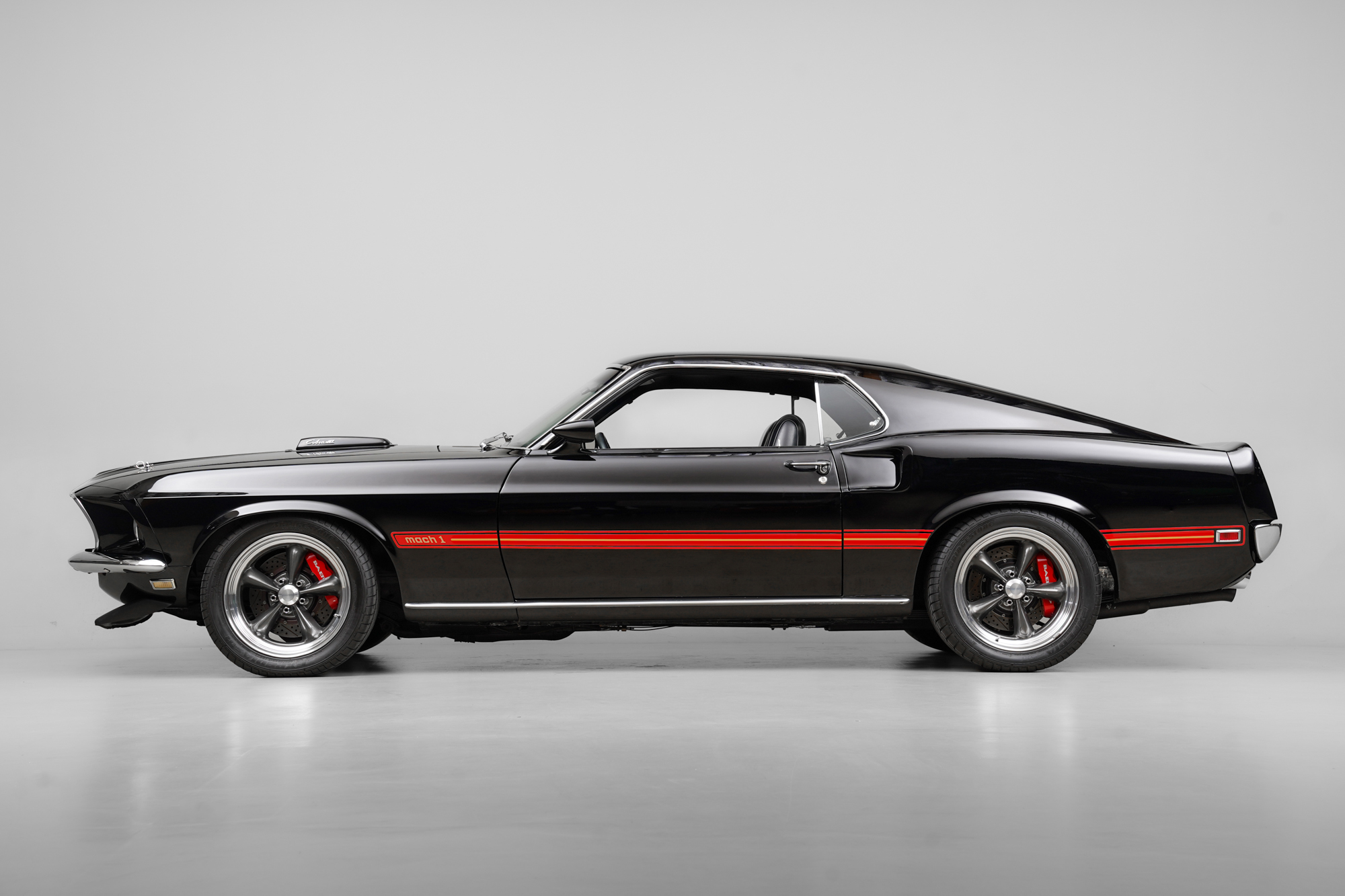 1969 Ford Mustang Mach 1 , BLACK, VIN 9T02R178641, MILEAGE 89555