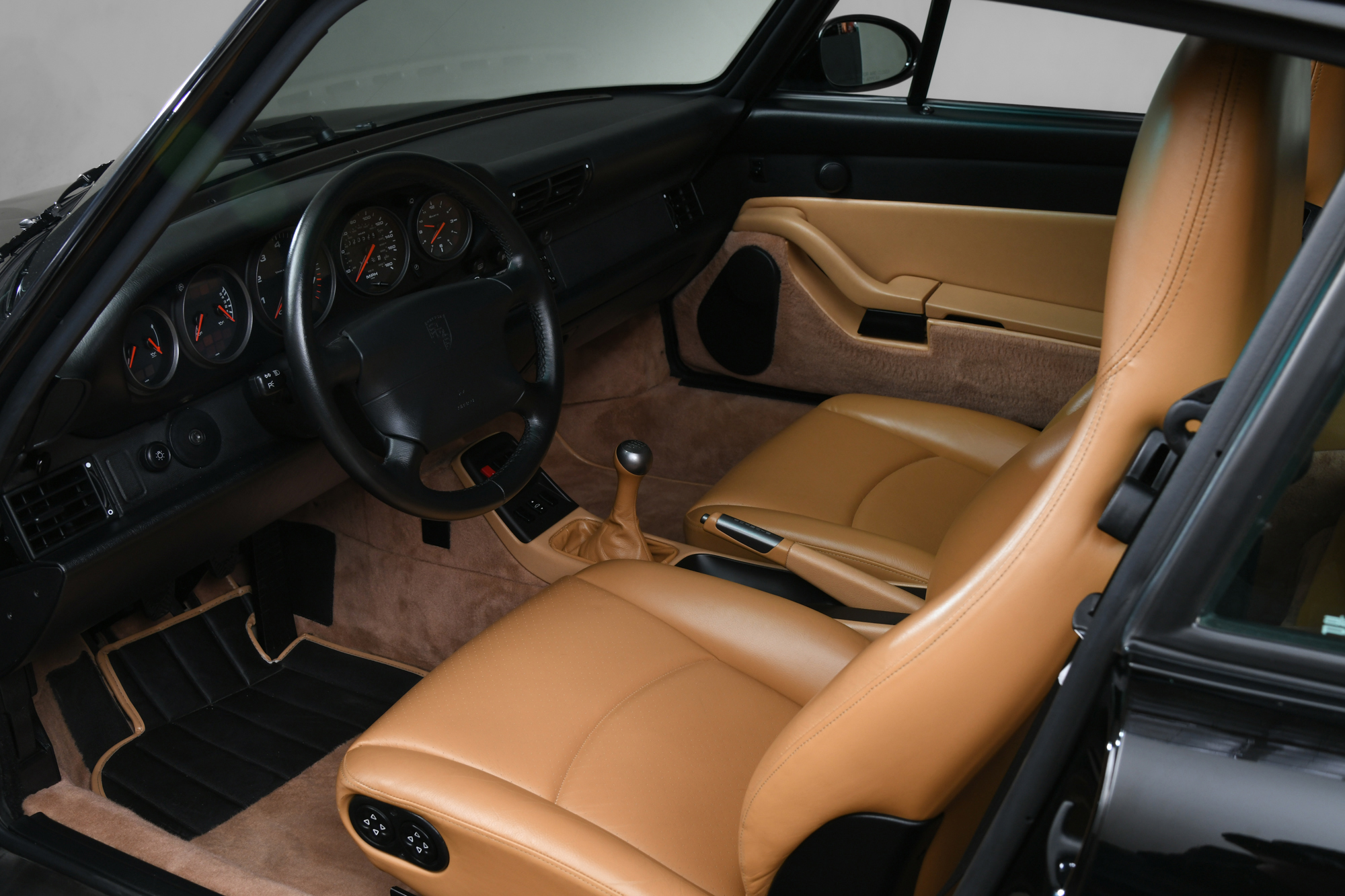 1998 Porsche 993 C2S , BLACK, VIN WP0AA2993WS320750, MILEAGE 20524